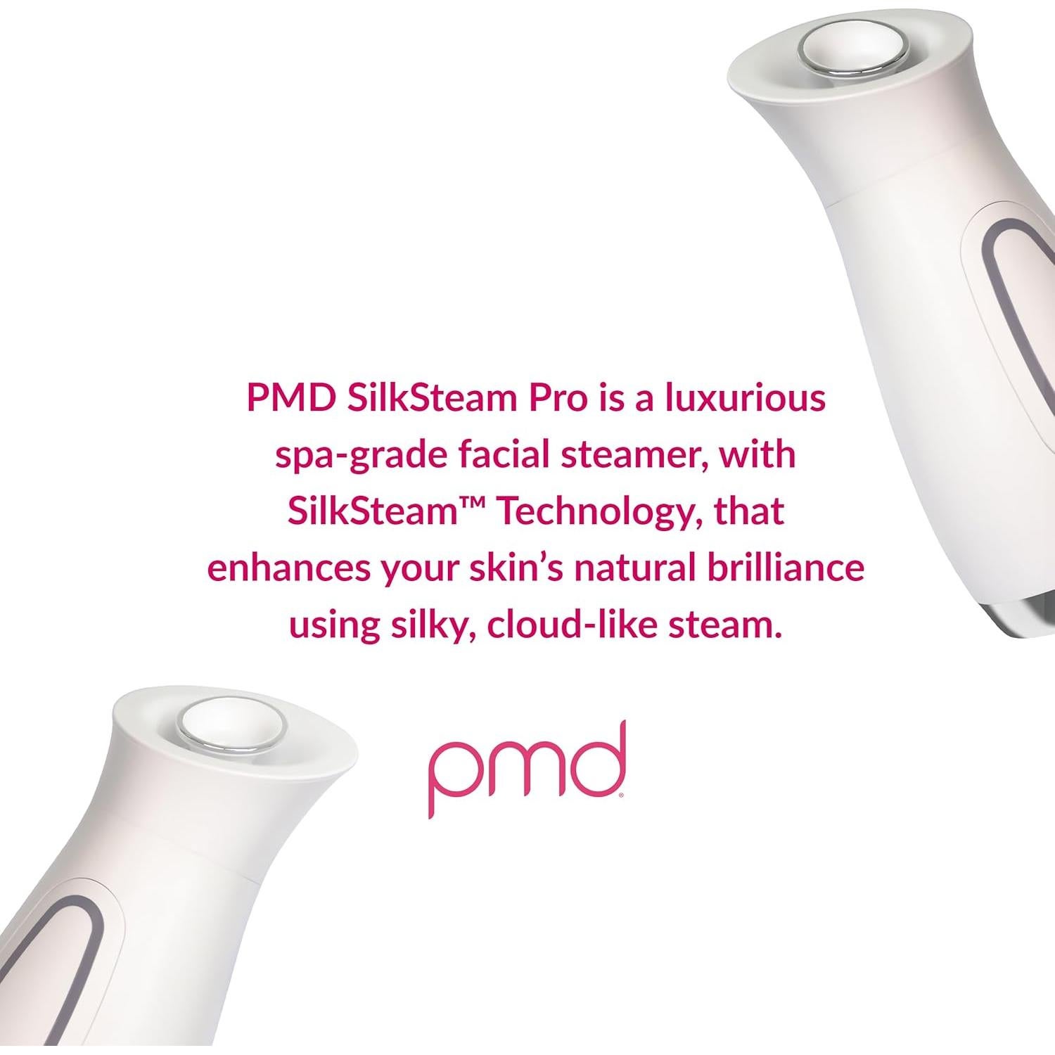 Vaporizador Facial PMD SilkSteam Pro - Spa en Casa - Blanco
