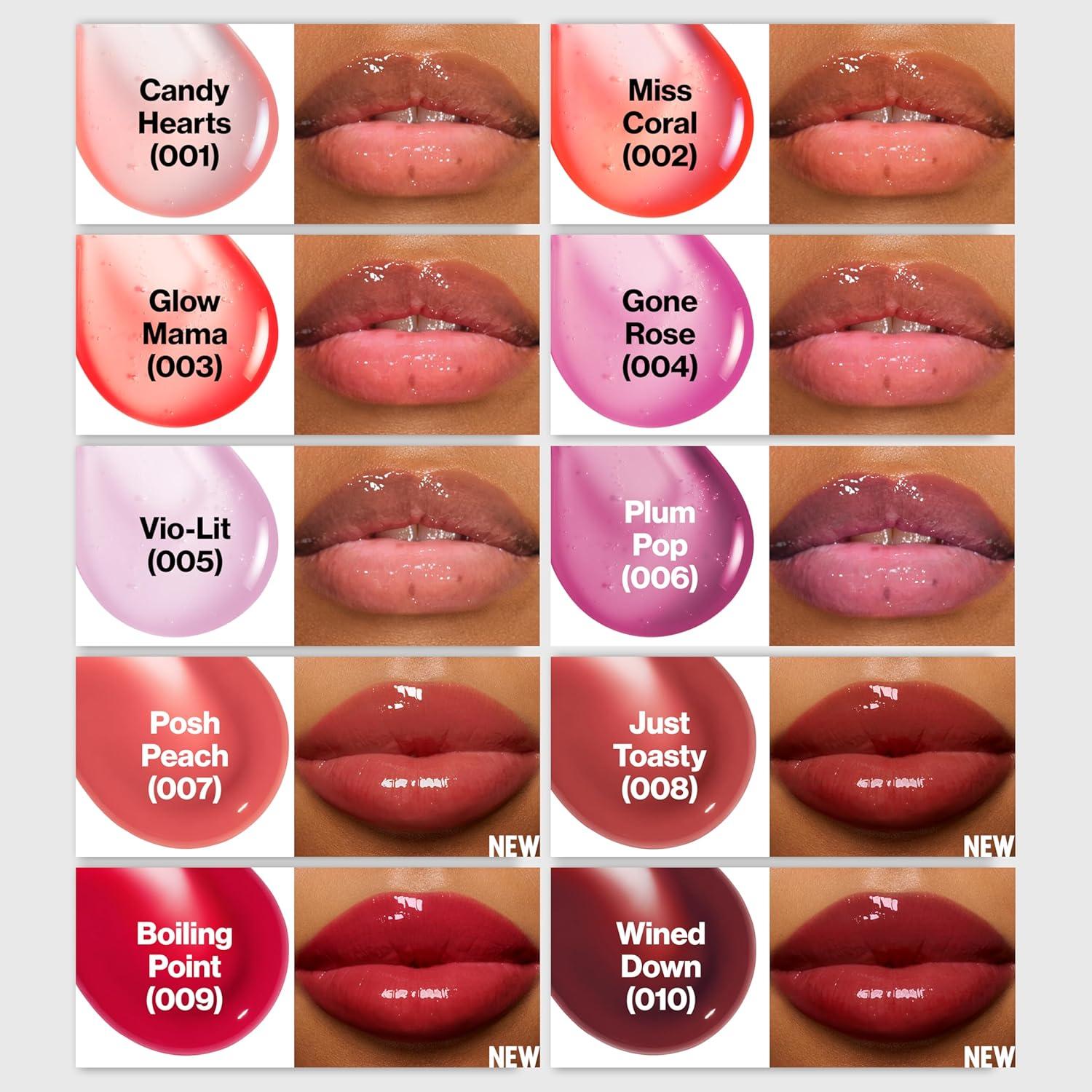 Aceite Labial Revlon Super Lustrous Glimmer 3.85 ml Hidratante