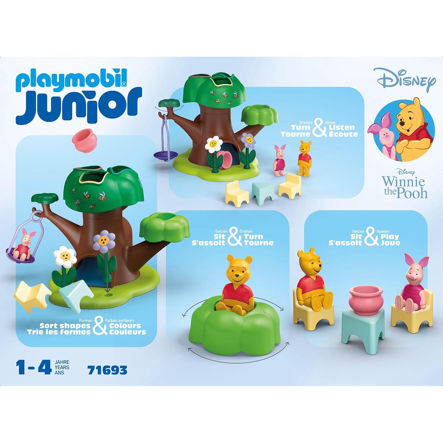 Playmobil Junior Casa del Árbol Winnie Pooh 0.89 kg