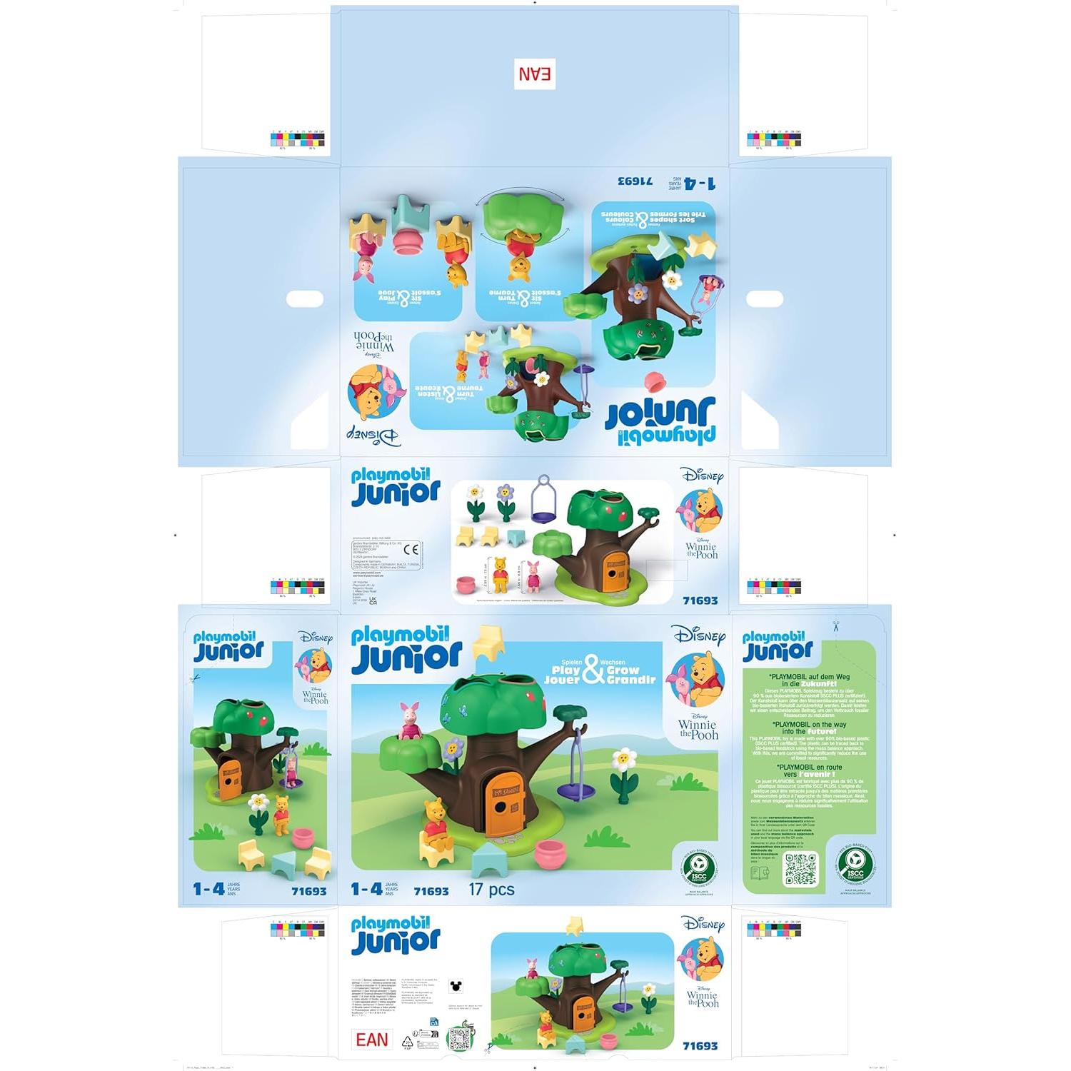 Playmobil Junior Casa del Árbol Winnie Pooh 0.89 kg