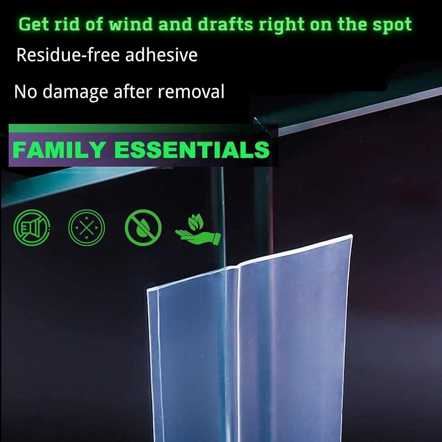 Tira de Sellado de Silicona Wigtda 1.0in x 4.88m Transparente