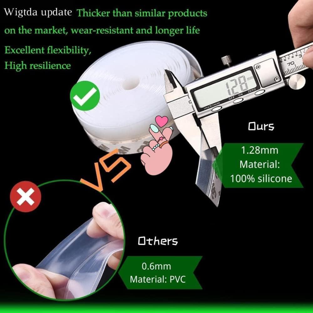 Tira de Sellado de Silicona Wigtda 1.0in x 4.88m Transparente