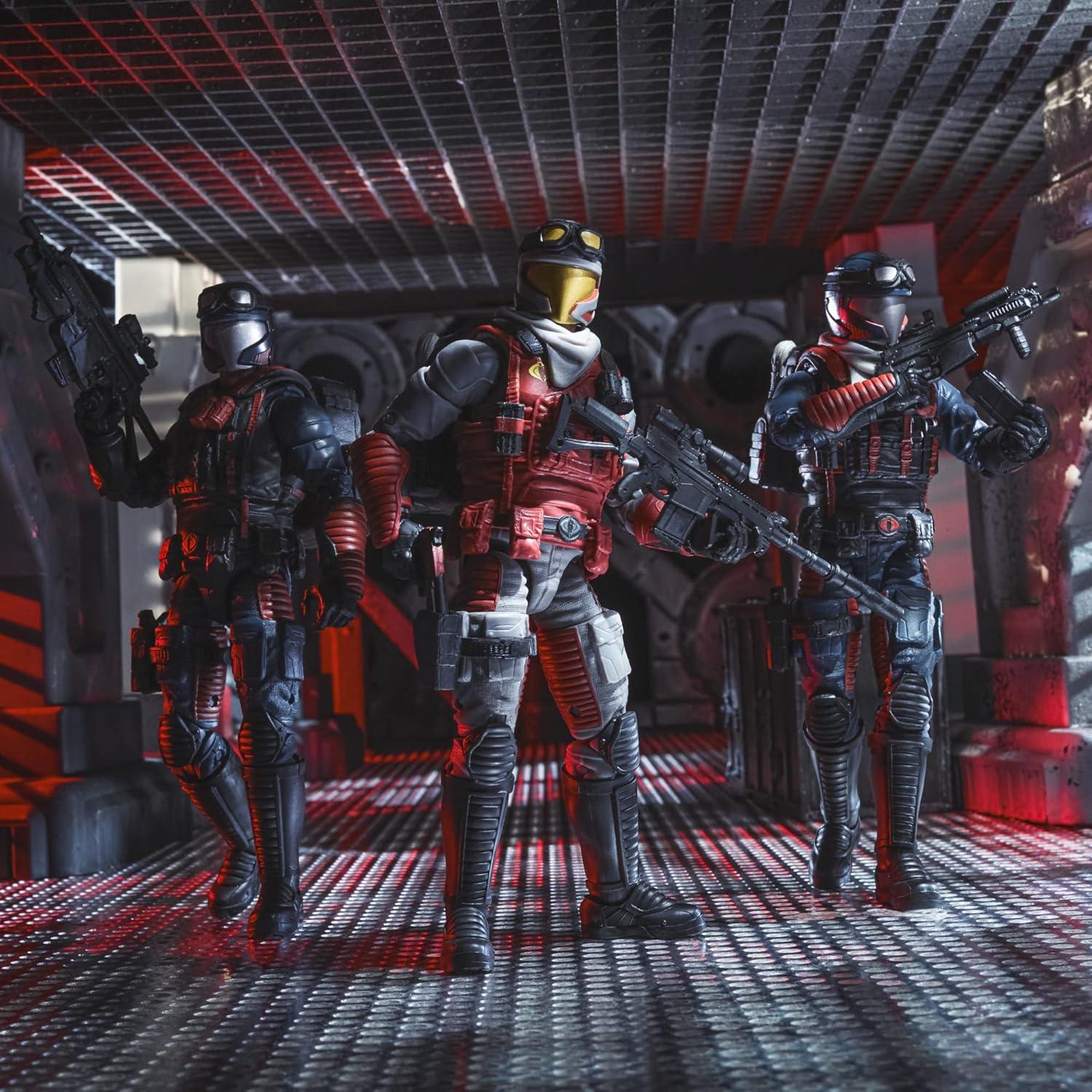 G.I. Joe Cobra Viper Oficial y Vipers - Figuras 15.24 cm