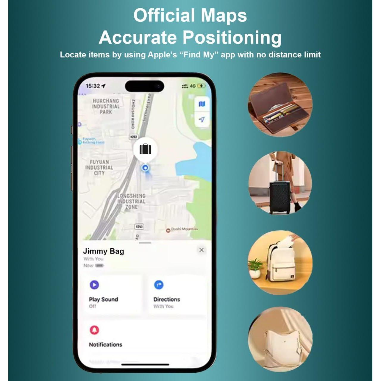 Rastreador de Cartera Tagit - Batería Recargable, iOS