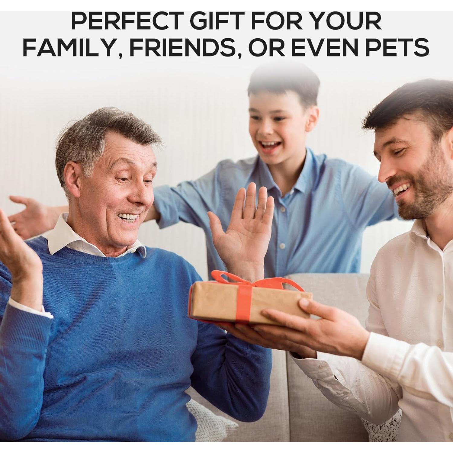 Soporte para AirTag Ebeatii - 4 Piezas con Cable de Acero