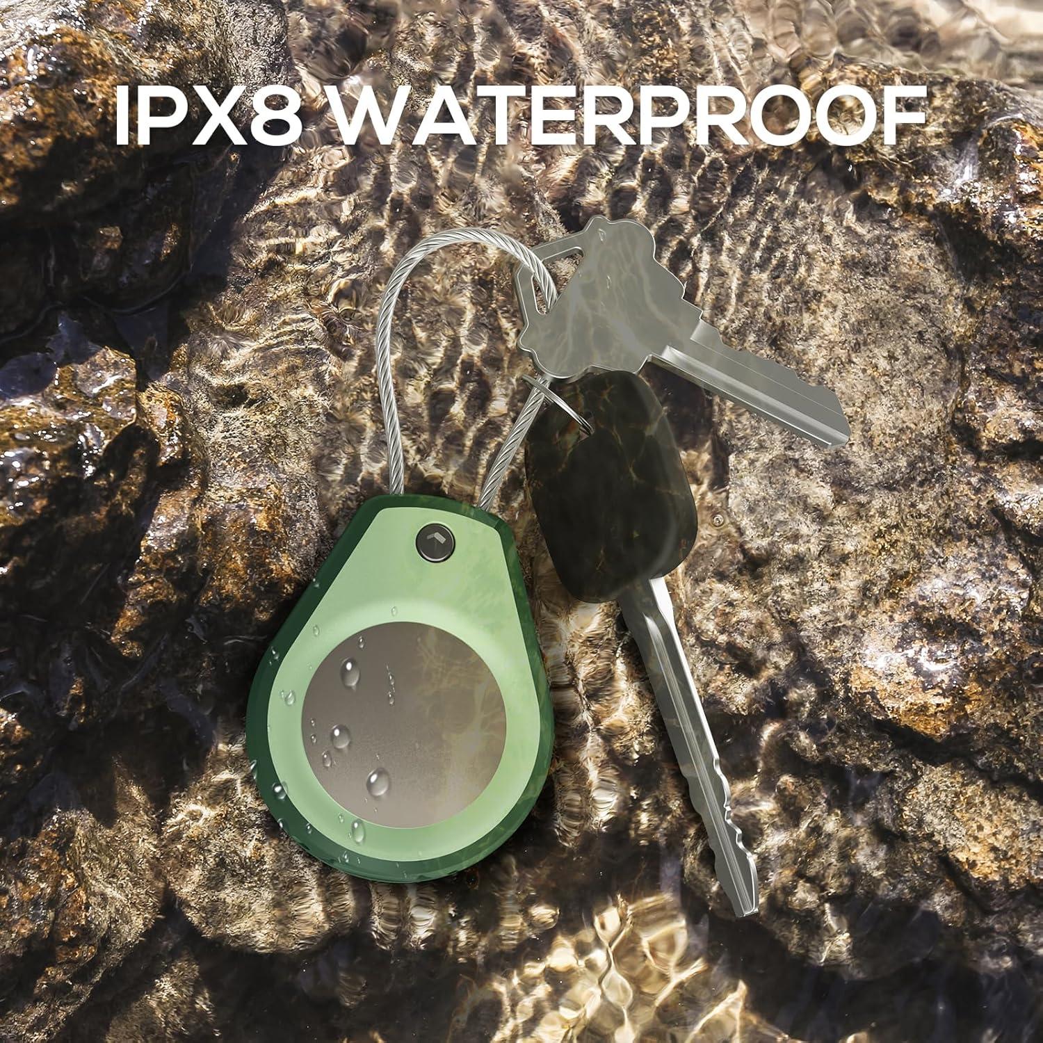 Soporte Impermeable Typecase para AirTag - Funda Aguacate