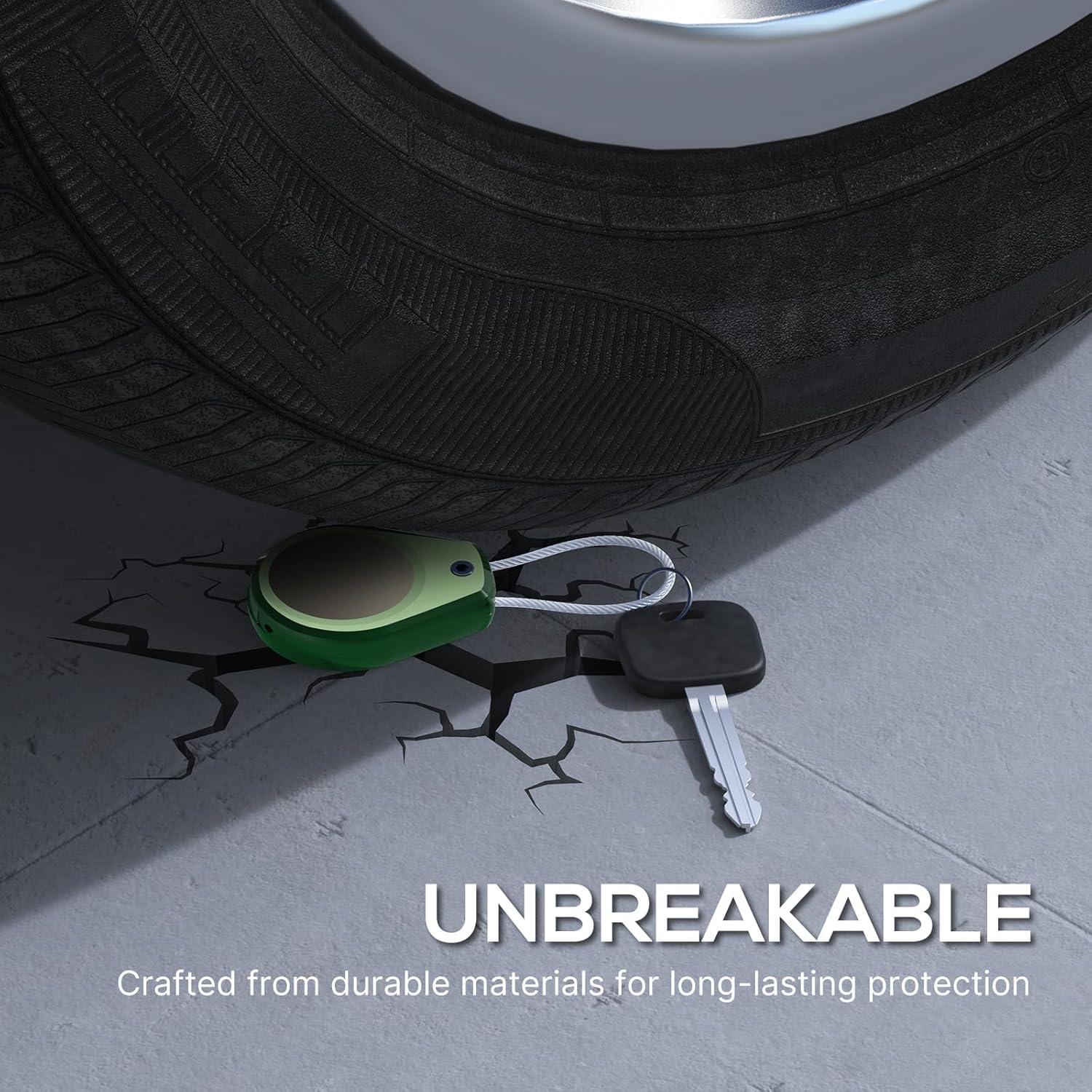 Soporte Impermeable Typecase para AirTag - Funda Aguacate