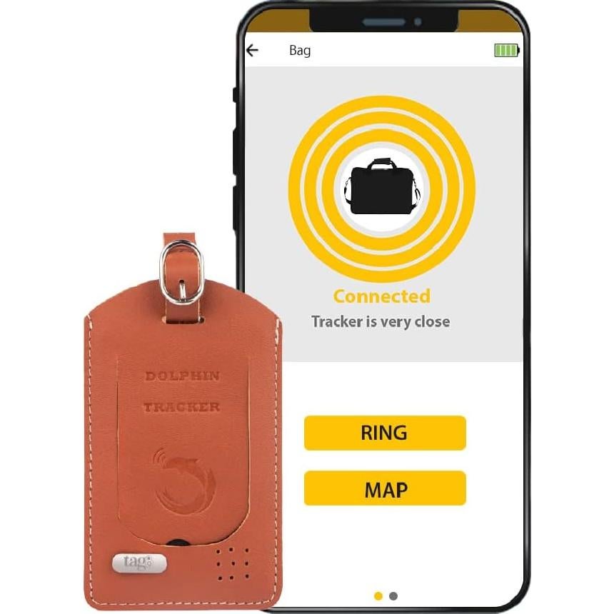Rastreador de Equipaje Inteligente DOLPHIN tag8 - 2 Piezas