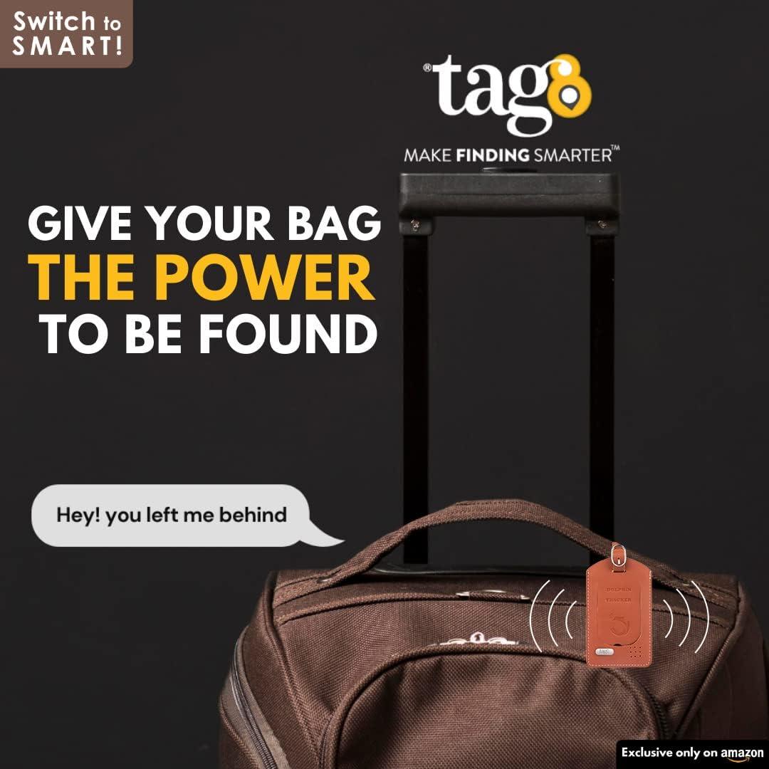 Rastreador de Equipaje Inteligente DOLPHIN tag8 - 2 Piezas