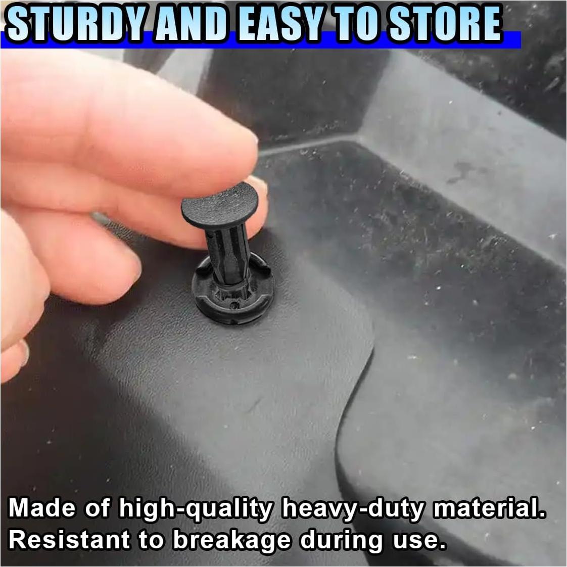 Kit de Clips de Remache para Parachoques DUSCOKE 100 Piezas