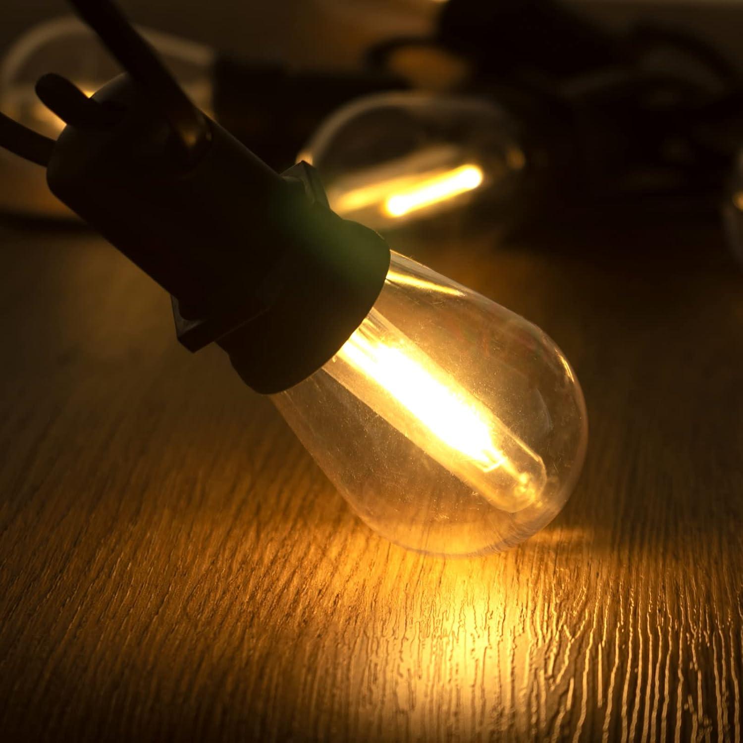 Bombilla LED DGE S14 Paquete de 4 a Prueba de Agua