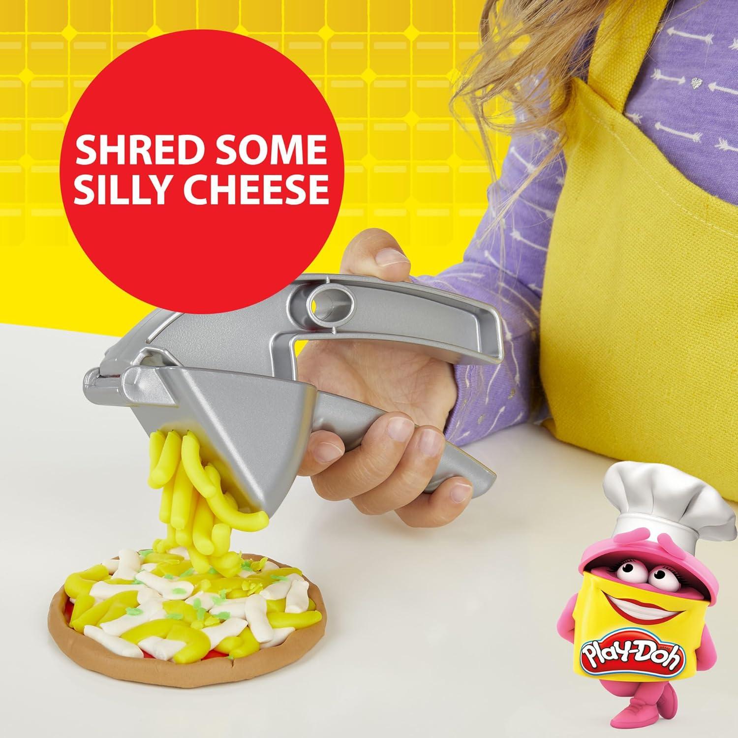 Horno de Pizza Play-Doh Hasbro con 5 Colores No Tóxicos
