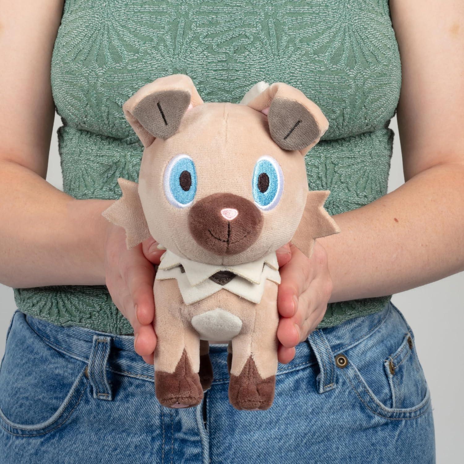 Peluche Pokémon Rockruff Jazwares 20 cm Suave 2+