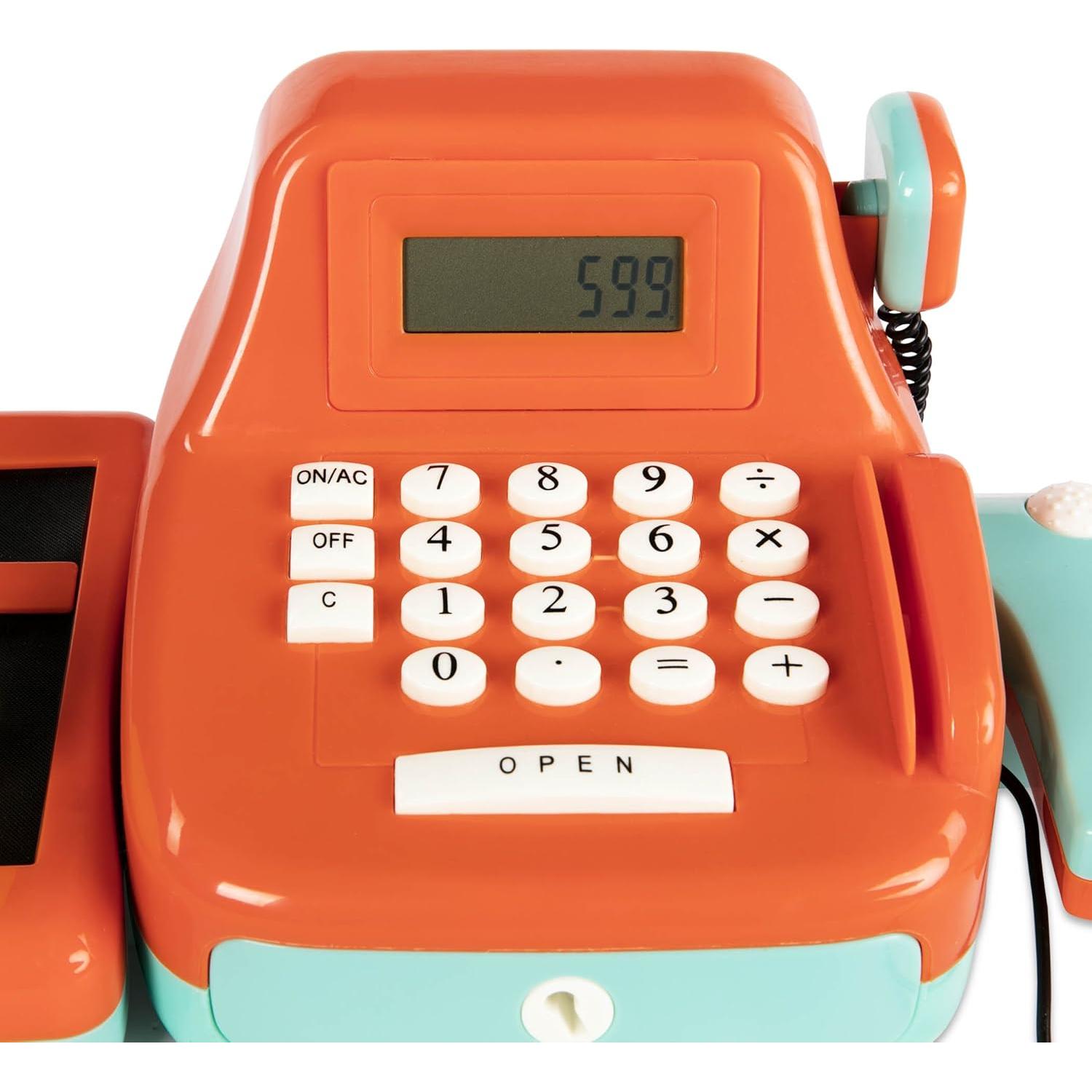 Caja Registradora Interactiva Battat 26 Piezas con Escáner