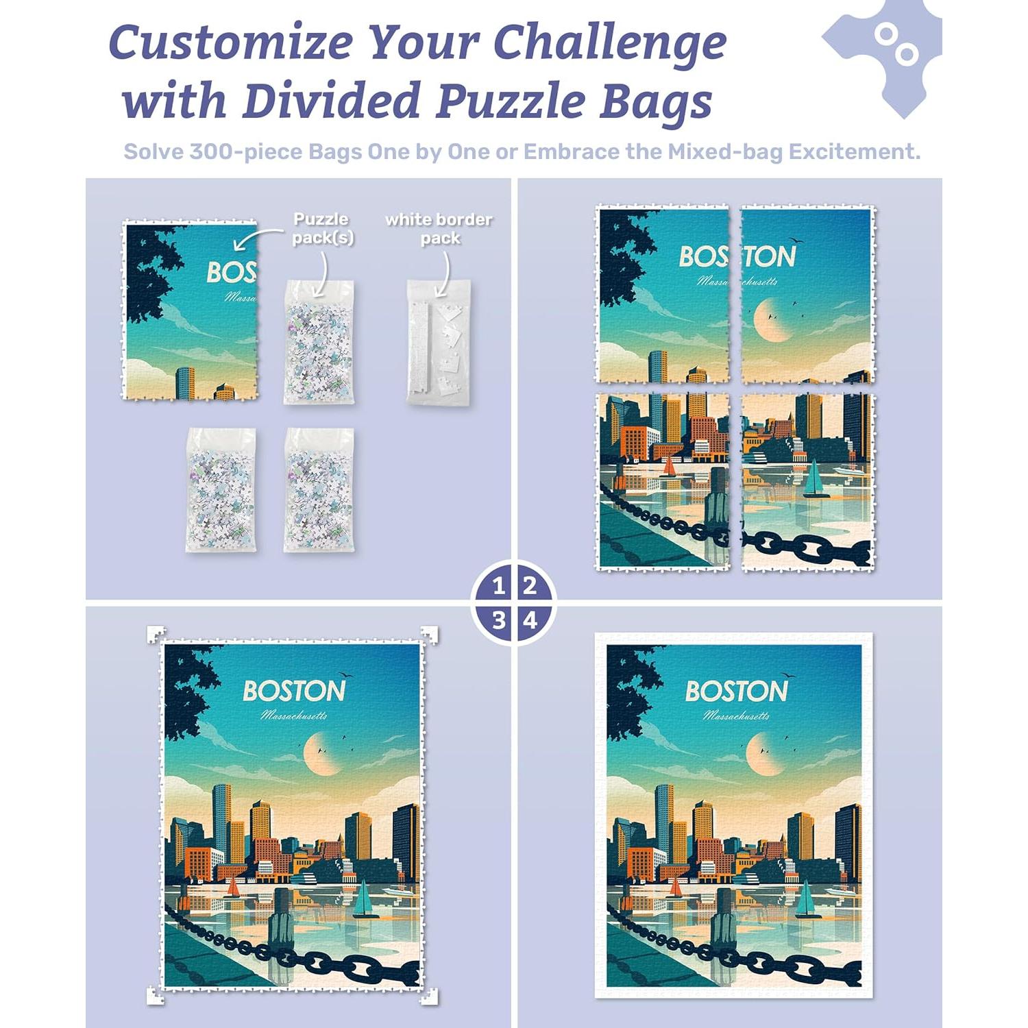 Rompecabezas de Plástico 1000 Piezas PieceRelax H3440