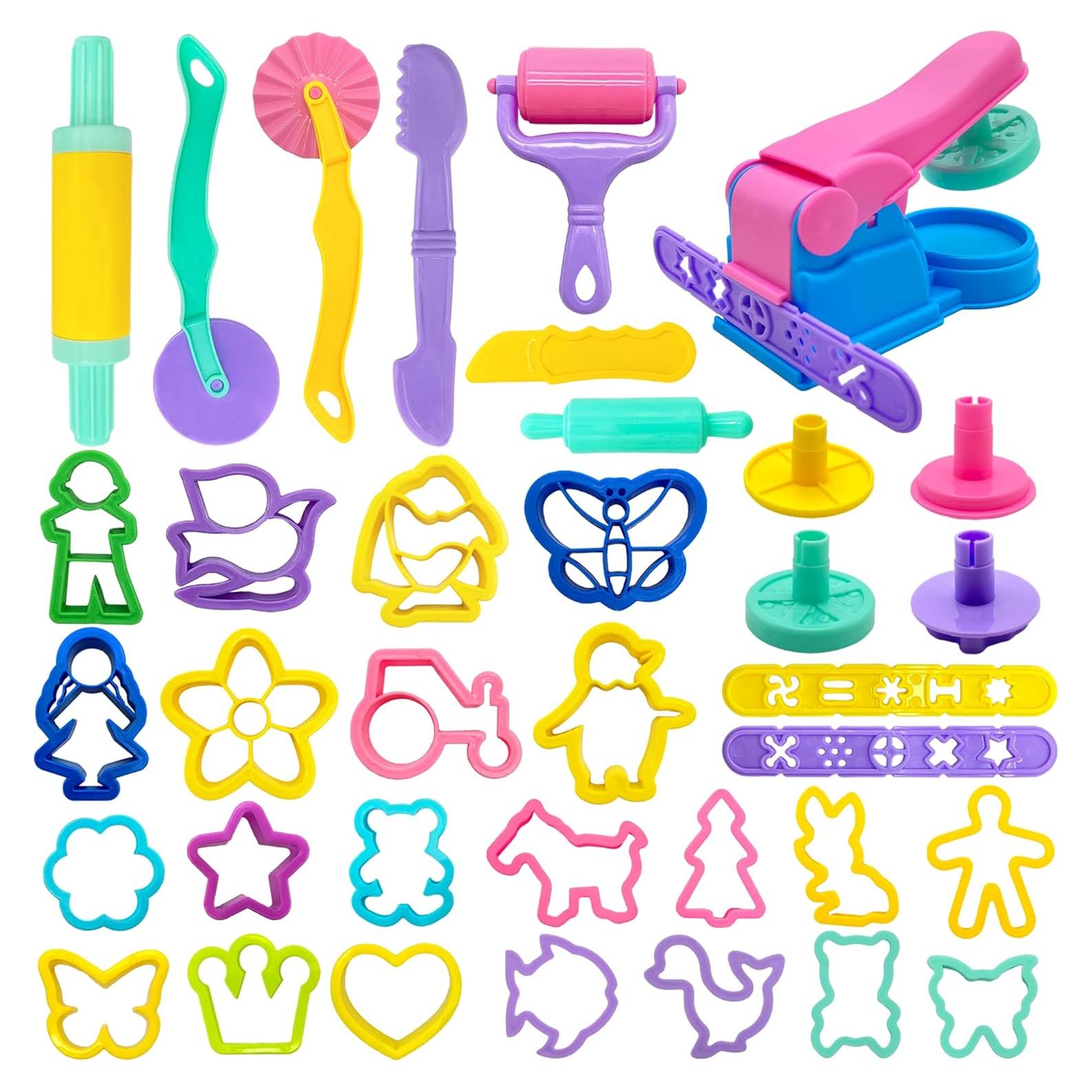 Juego de Herramientas de Plastilina iShyan 36 Piezas Educativas