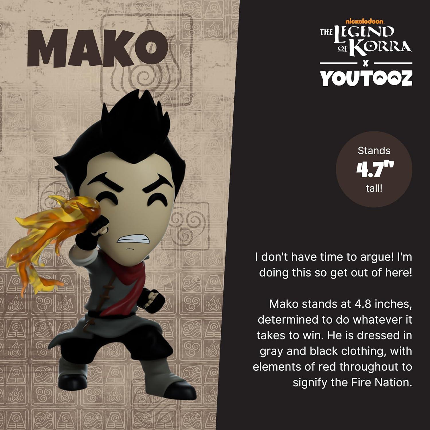 Figura de Vinilo Youtooz Mako Leyenda de Korra 12,19 cm