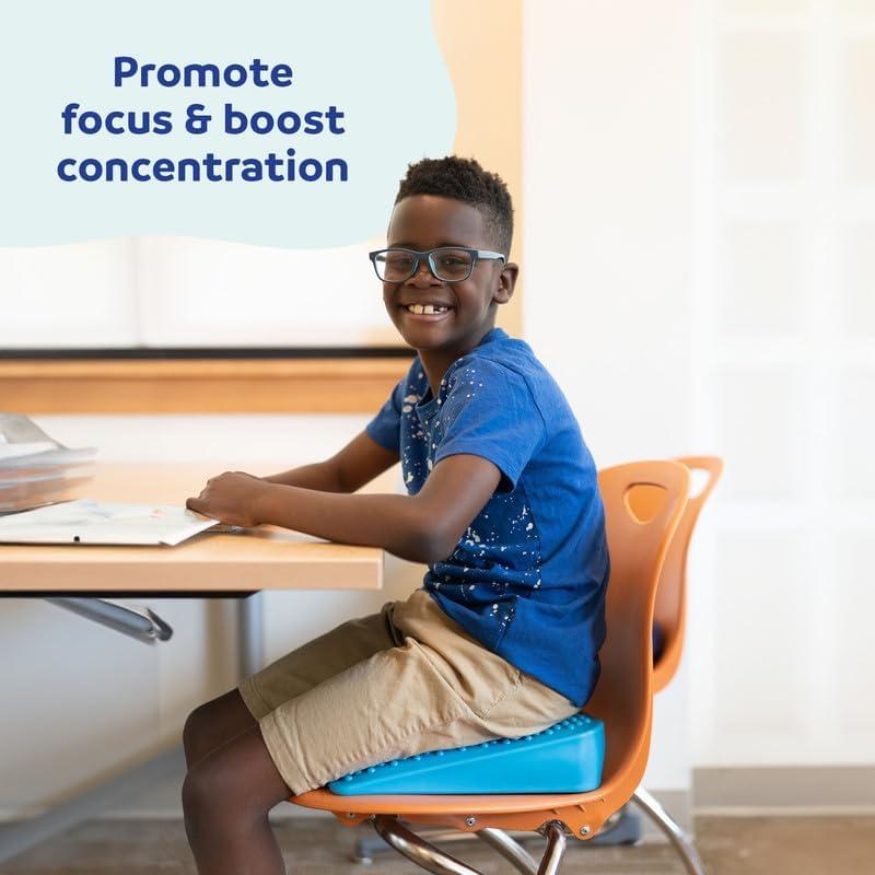 Cojín Inflable Lean N Learn Diversión y Función 33x33cm Azul