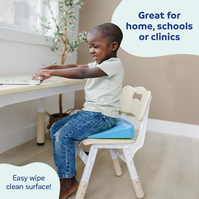 Cojín Inflable Lean N Learn Diversión y Función 33x33cm Azul