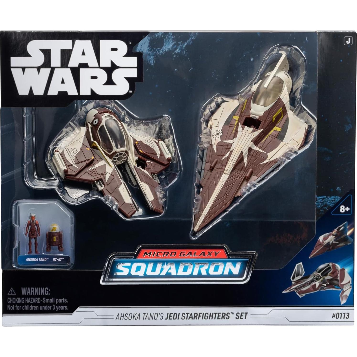 SET Cazas Jedi Ahsoka Tano STAR WARS Micro Galaxy