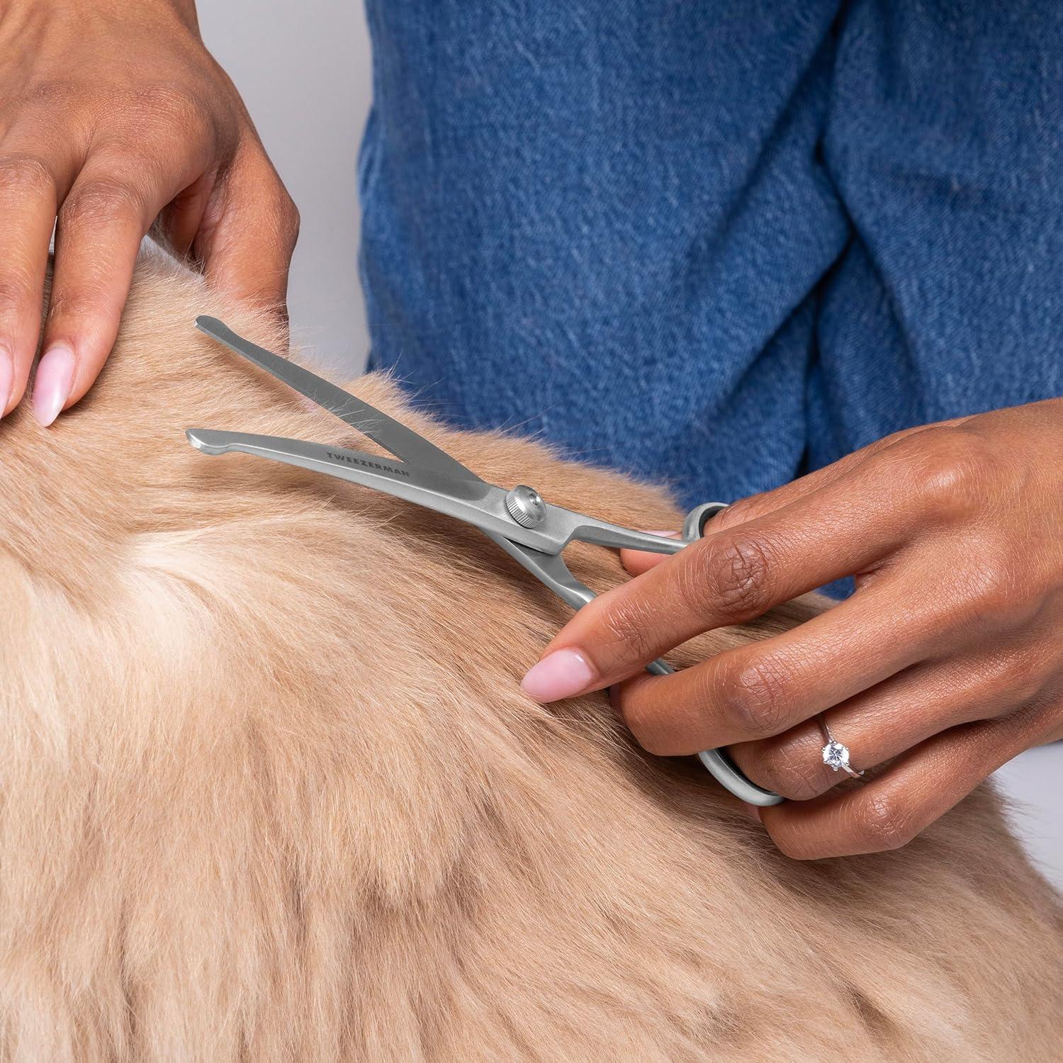 Tijeras de Aseo para Mascotas Tweezerman 18 cm Curvadas