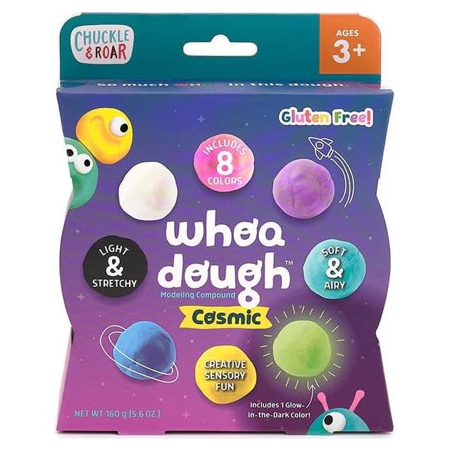 Whoa Dough Arcilla Secado al Aire Chuckle & Roar 8 Colores