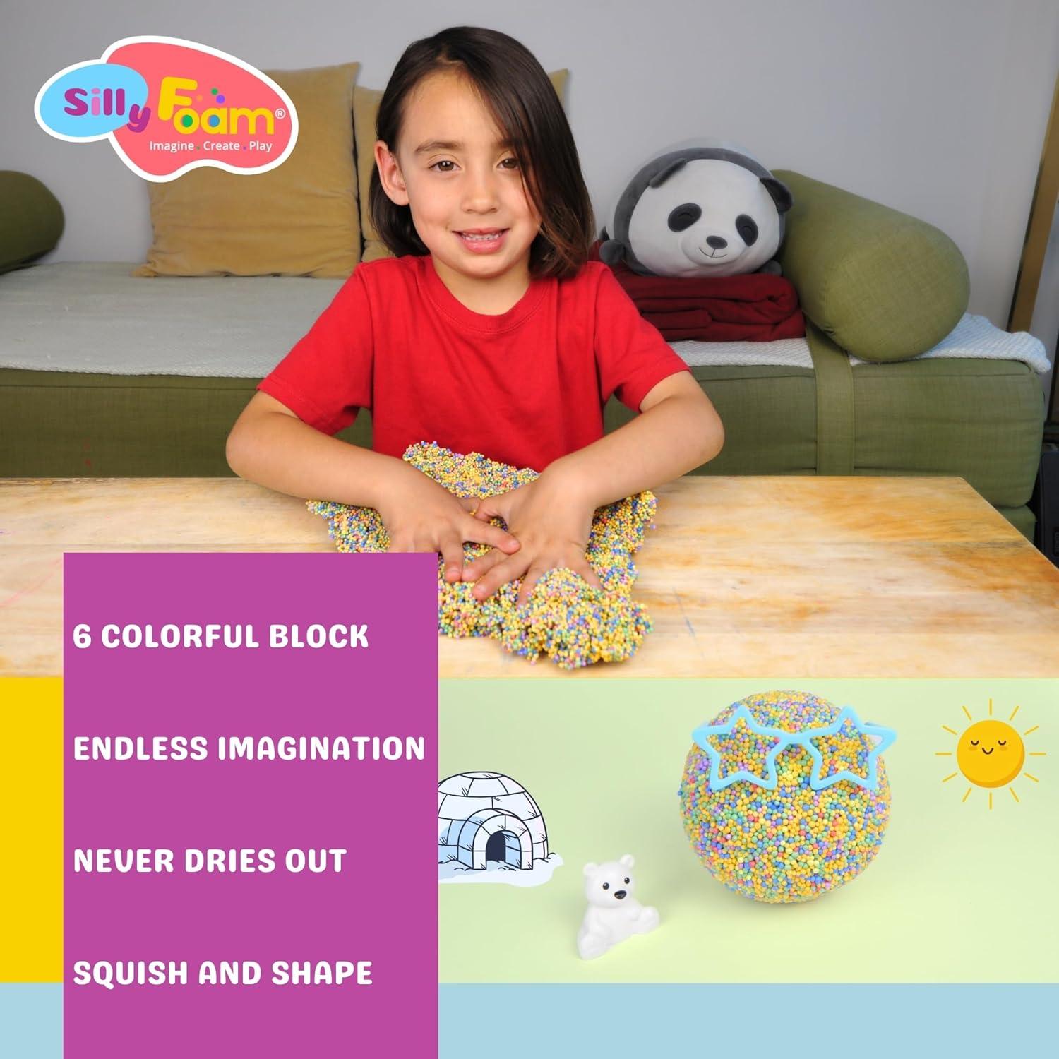 Silly Foam LYRK 6 Colores Primarios para Niños Creativos