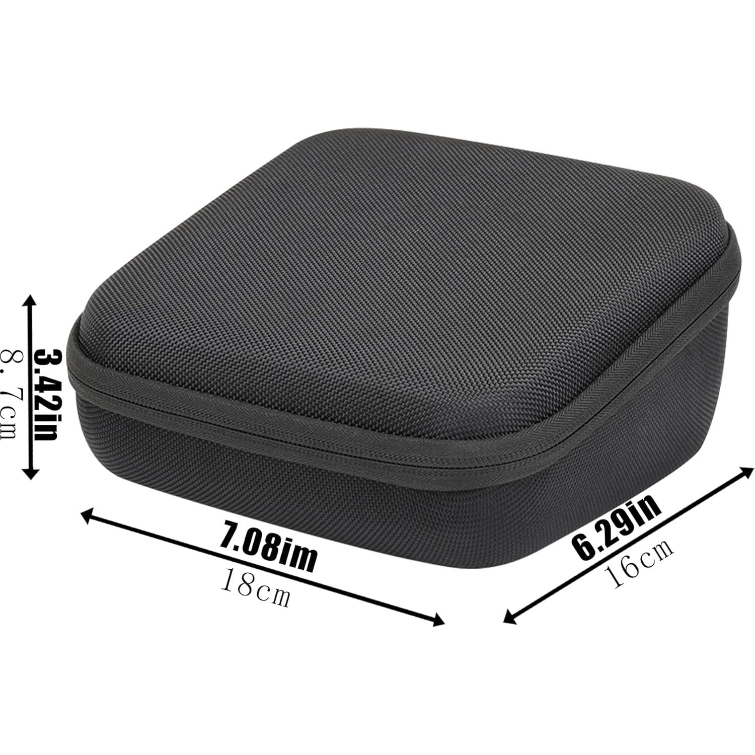 Funda Dura Khanka para Etiquetadora Brother P-Touch PTD220 - Negro