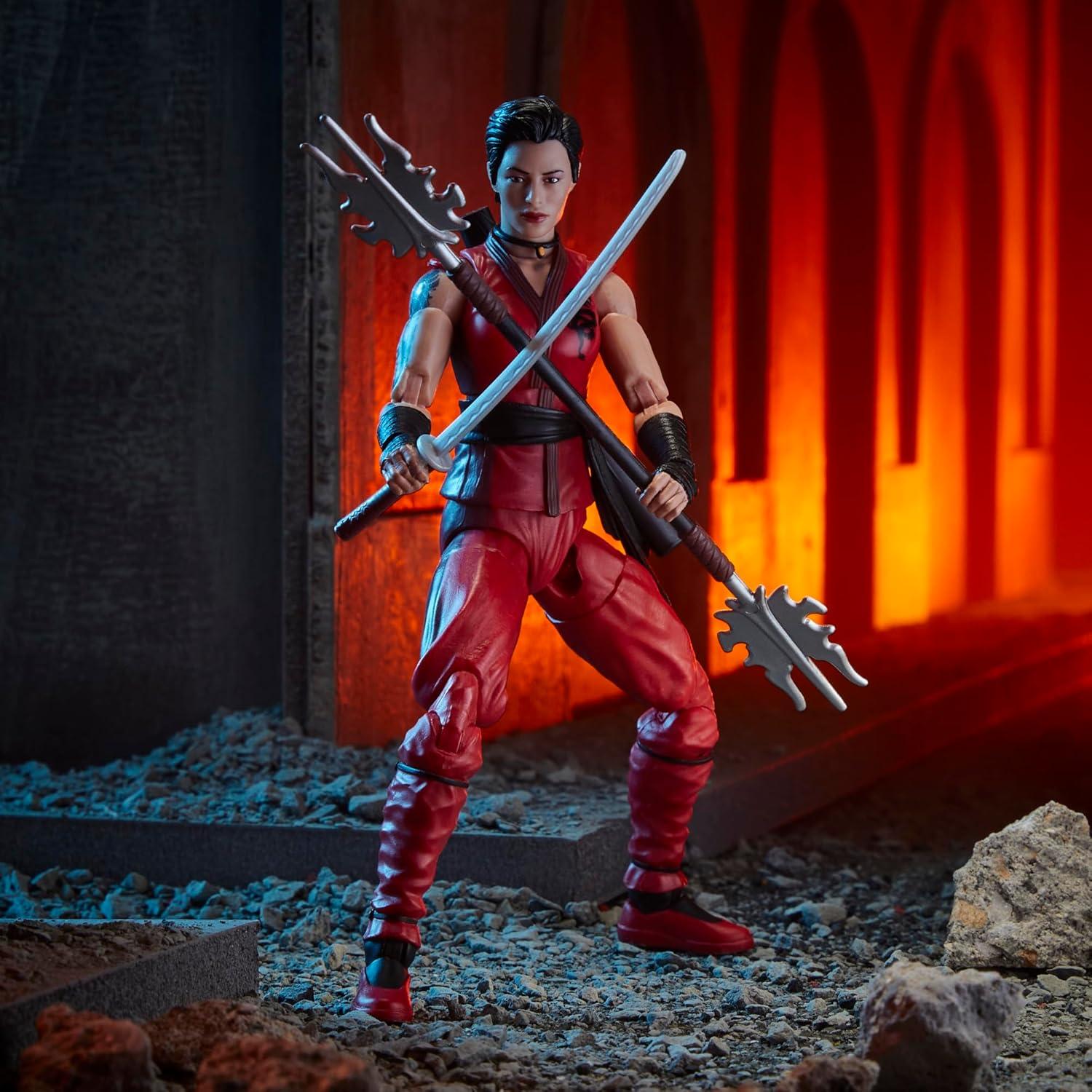 Figura de Acción G.I. Joe Kim Jinx Arashikage 15 cm con Accesorios