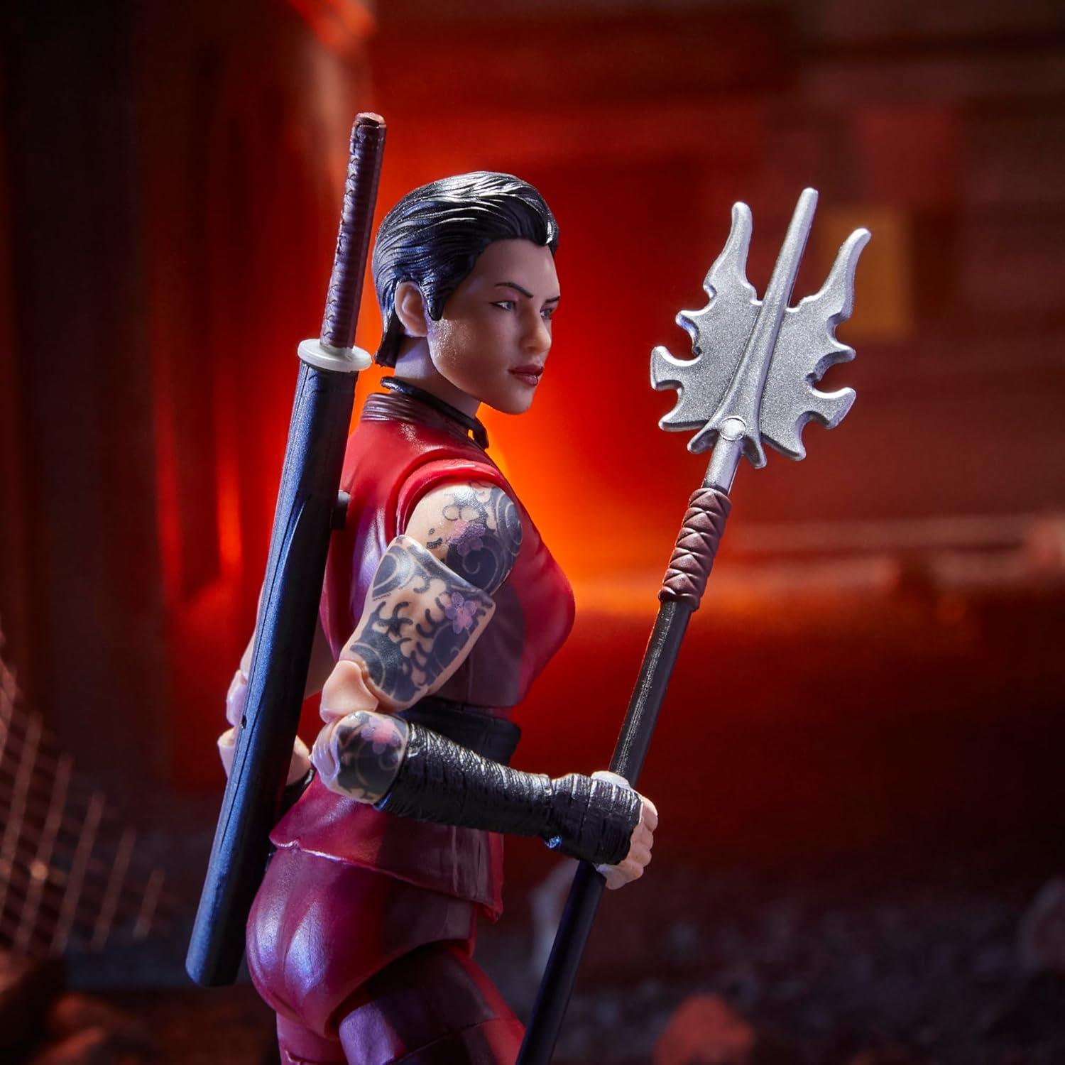 Figura de Acción G.I. Joe Kim Jinx Arashikage 15 cm con Accesorios