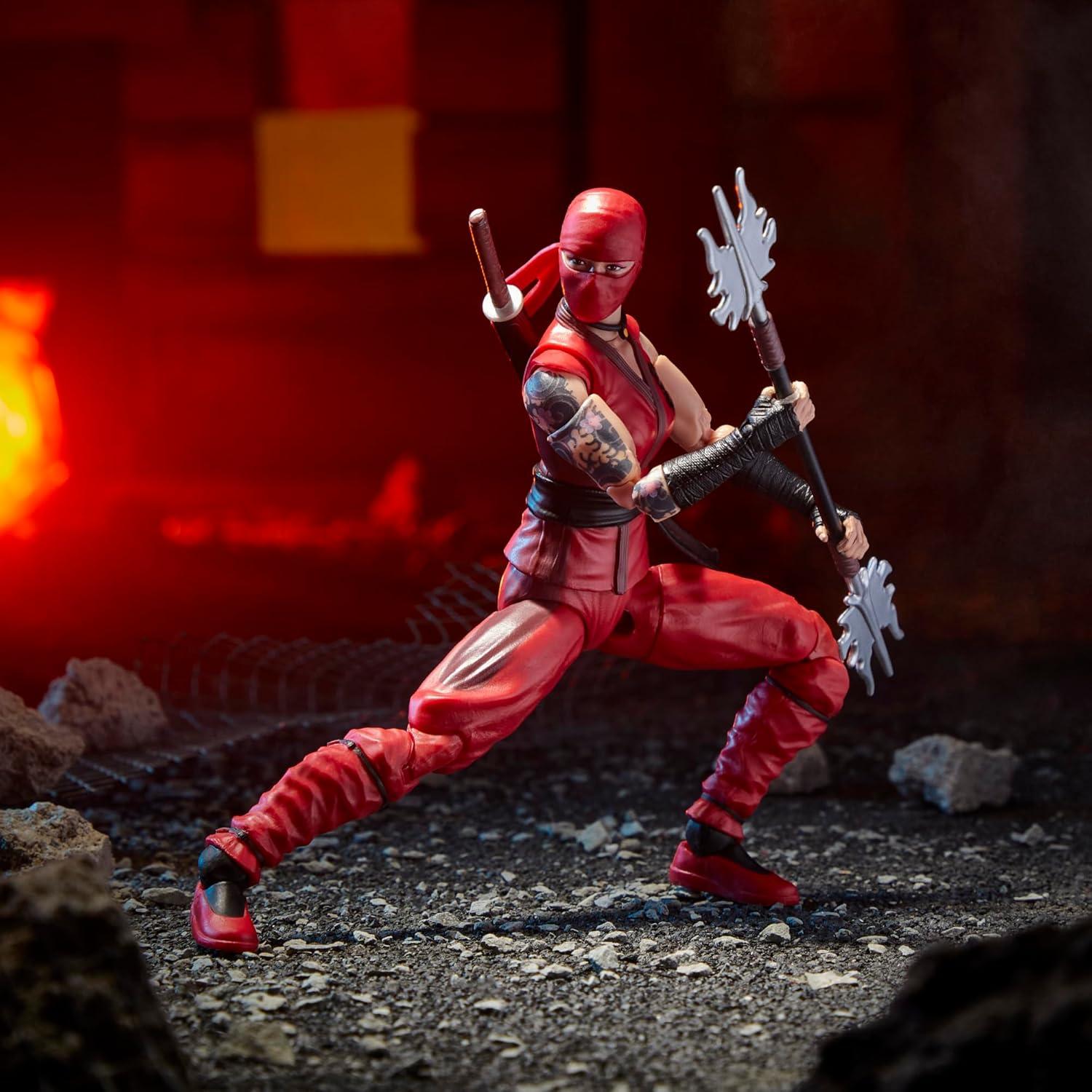 Figura de Acción G.I. Joe Kim Jinx Arashikage 15 cm con Accesorios