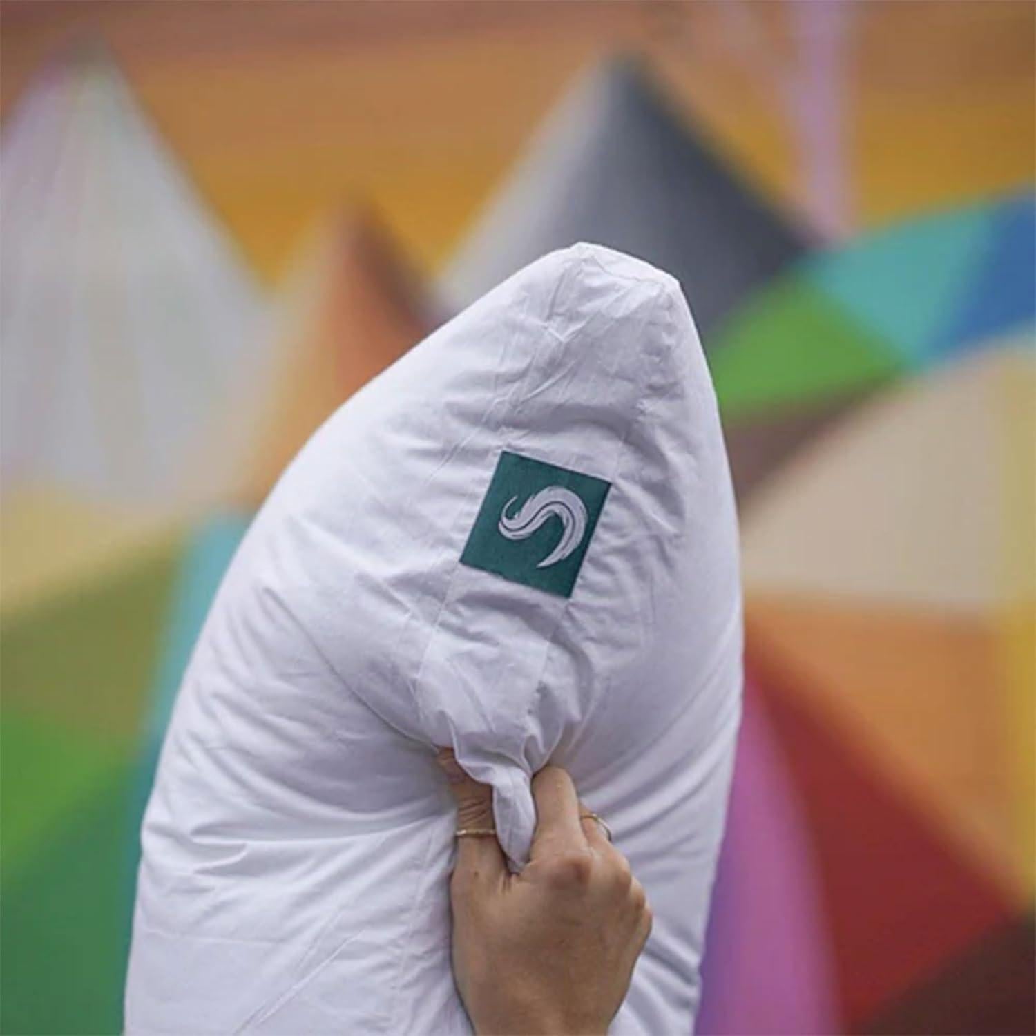 Almohada de Cama Refrigerante Sleepgram Queen Microfibra