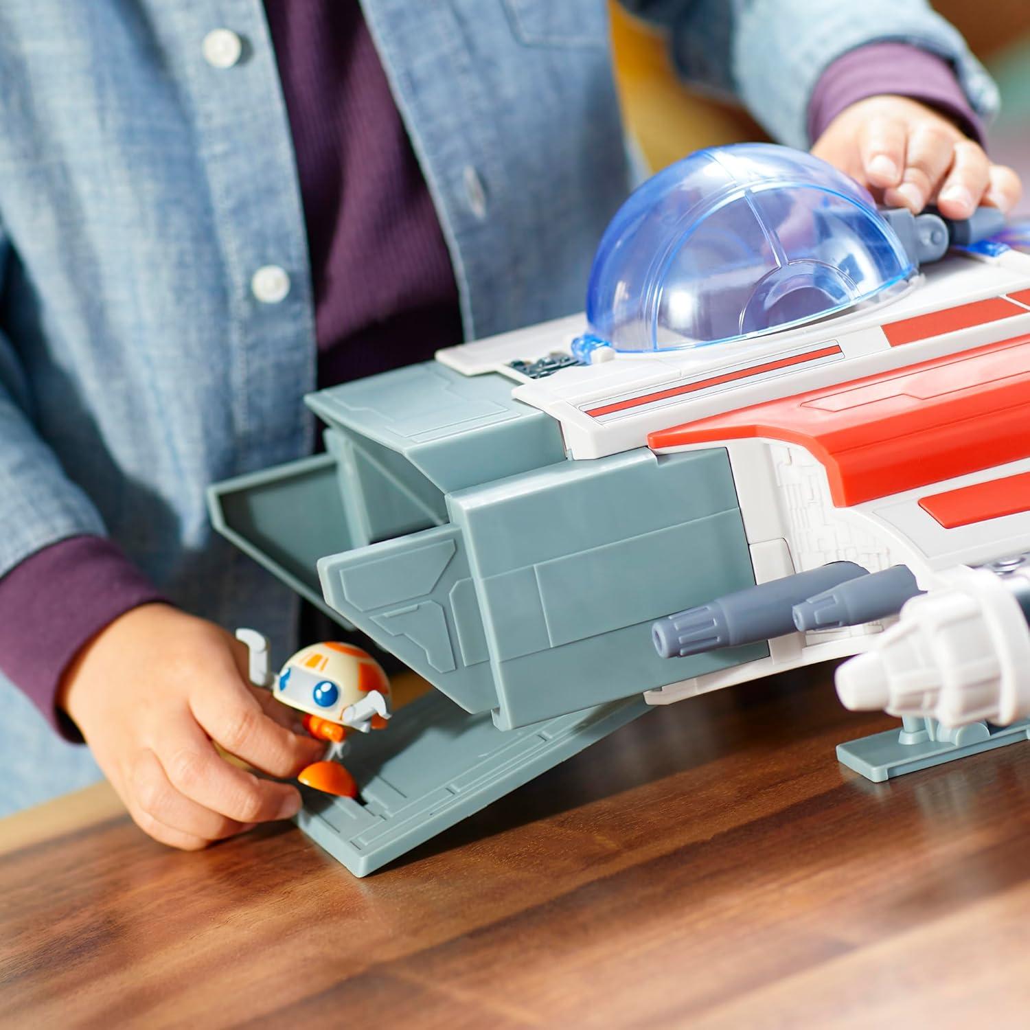 Star Wars Halcón Carmesí Hasbro 43 cm con 2 Figuras