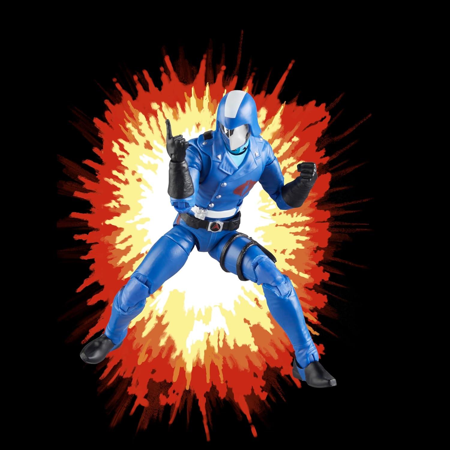 Figura Cobra Commander G.I. Joe 15 cm con 8 Accesorios