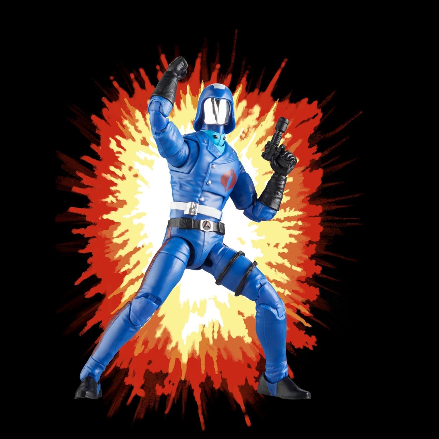 Figura Cobra Commander G.I. Joe 15 cm con 8 Accesorios