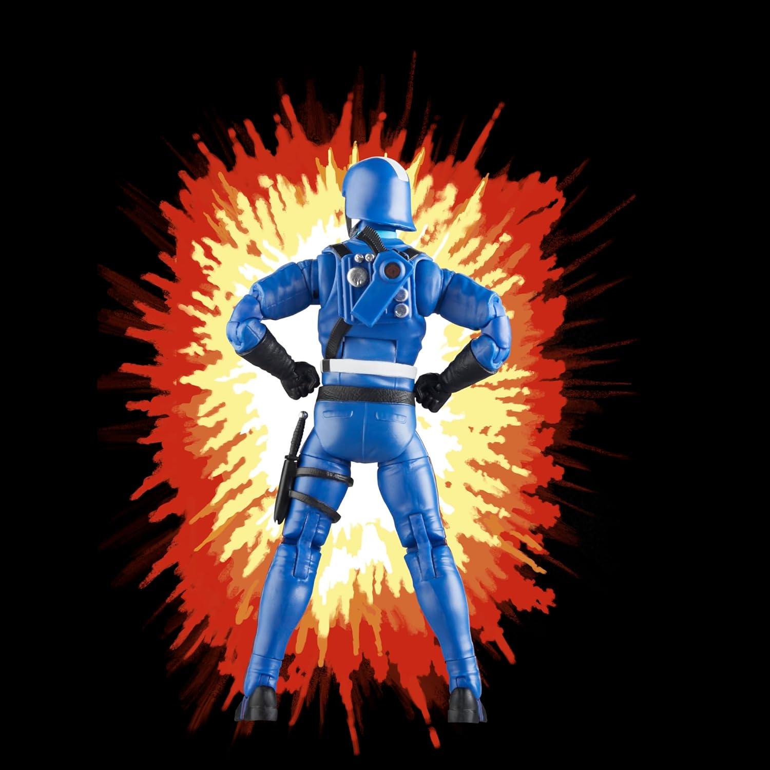 Figura Cobra Commander G.I. Joe 15 cm con 8 Accesorios