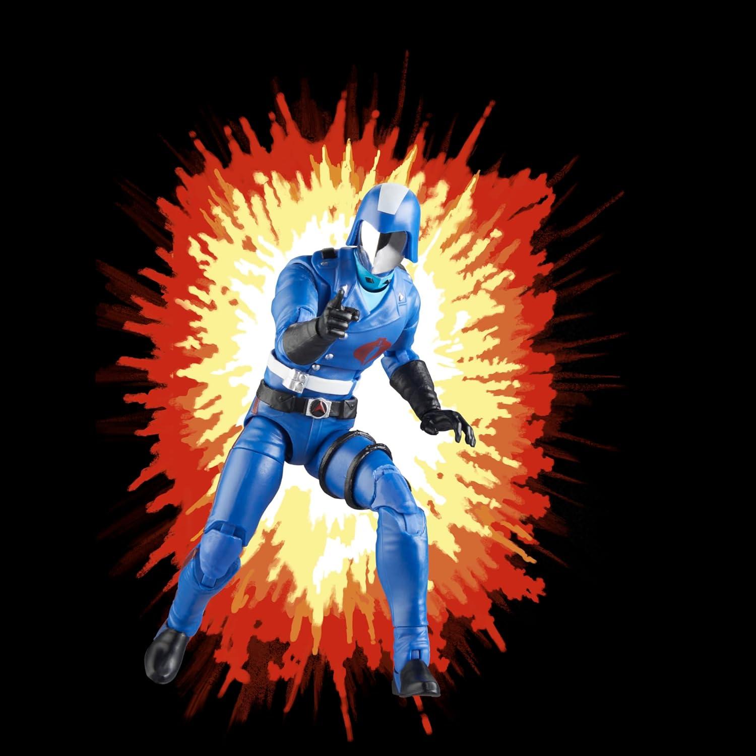 Figura Cobra Commander G.I. Joe 15 cm con 8 Accesorios