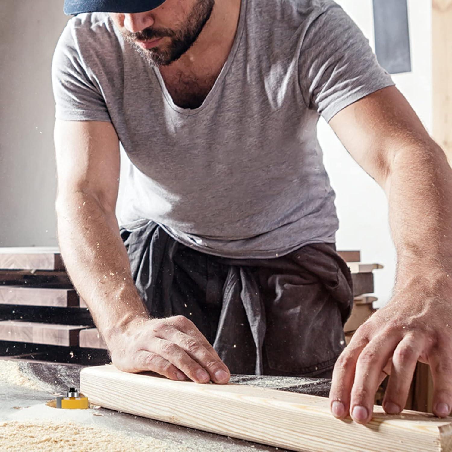 Juego de Fresas de Rebaje CHoiKWong 1/4" Mango Carburo