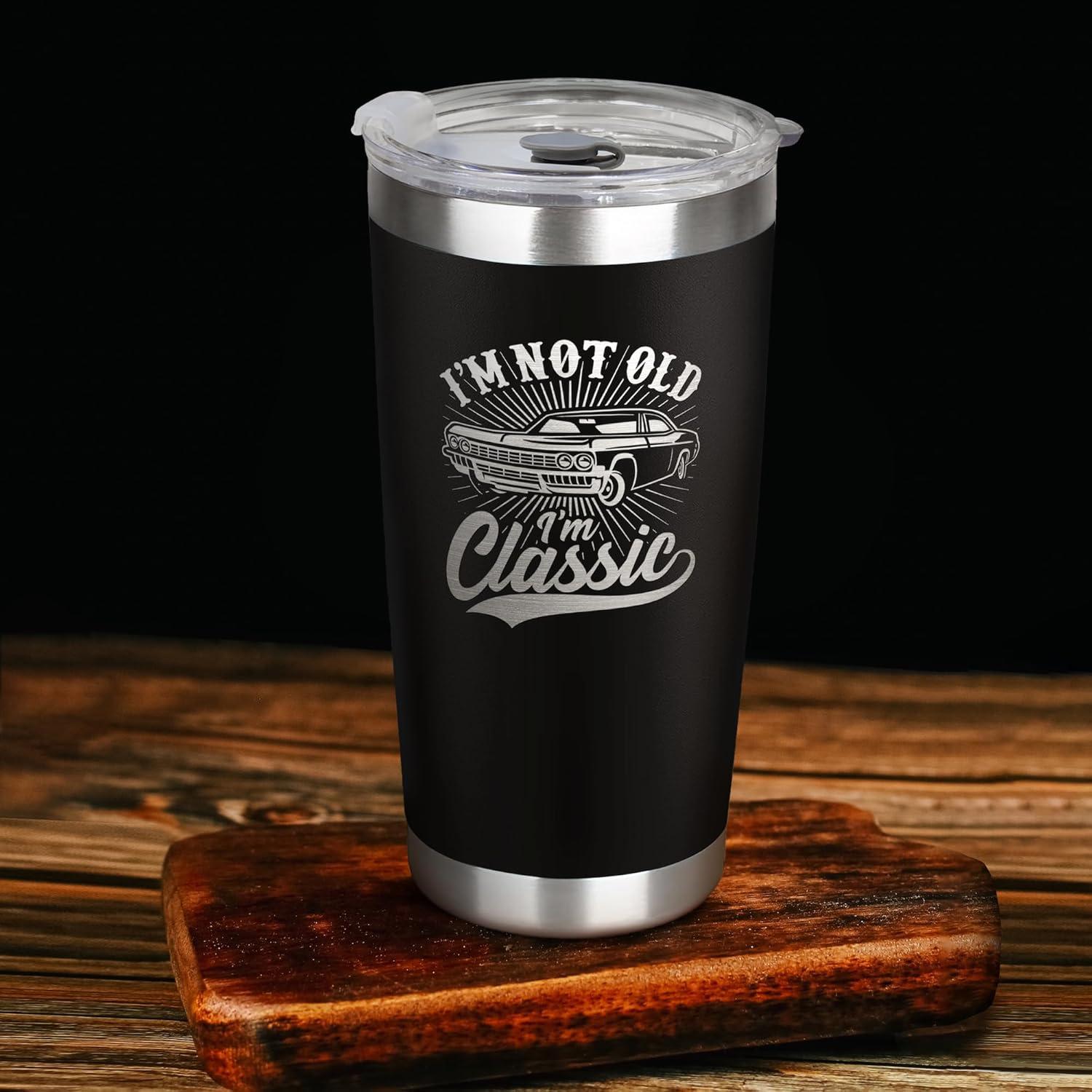 Vaso Acero Inoxidable TEEBIM 591 ml Aislado para Bebidas