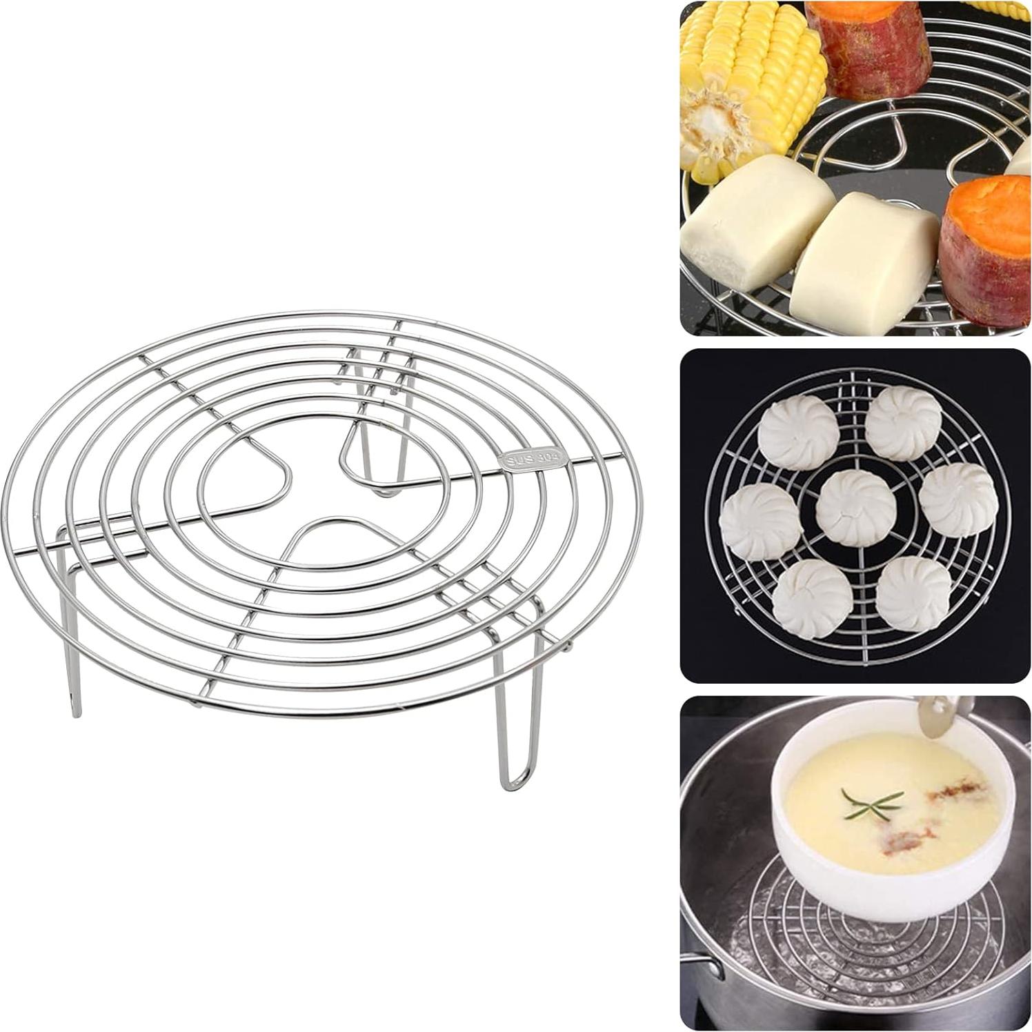 Rejilla de Vapor Acero Inoxidable MDEOOSKY 20cm x 7.5cm