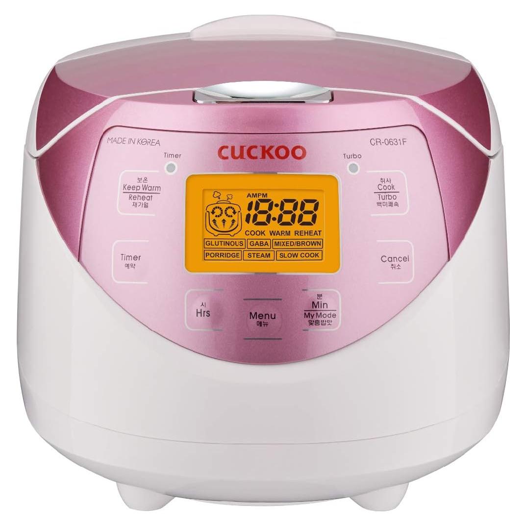 Olla Arrocera Micom CUCKOO CR-0631F 6 Tazas 12 Cocidas Rosa