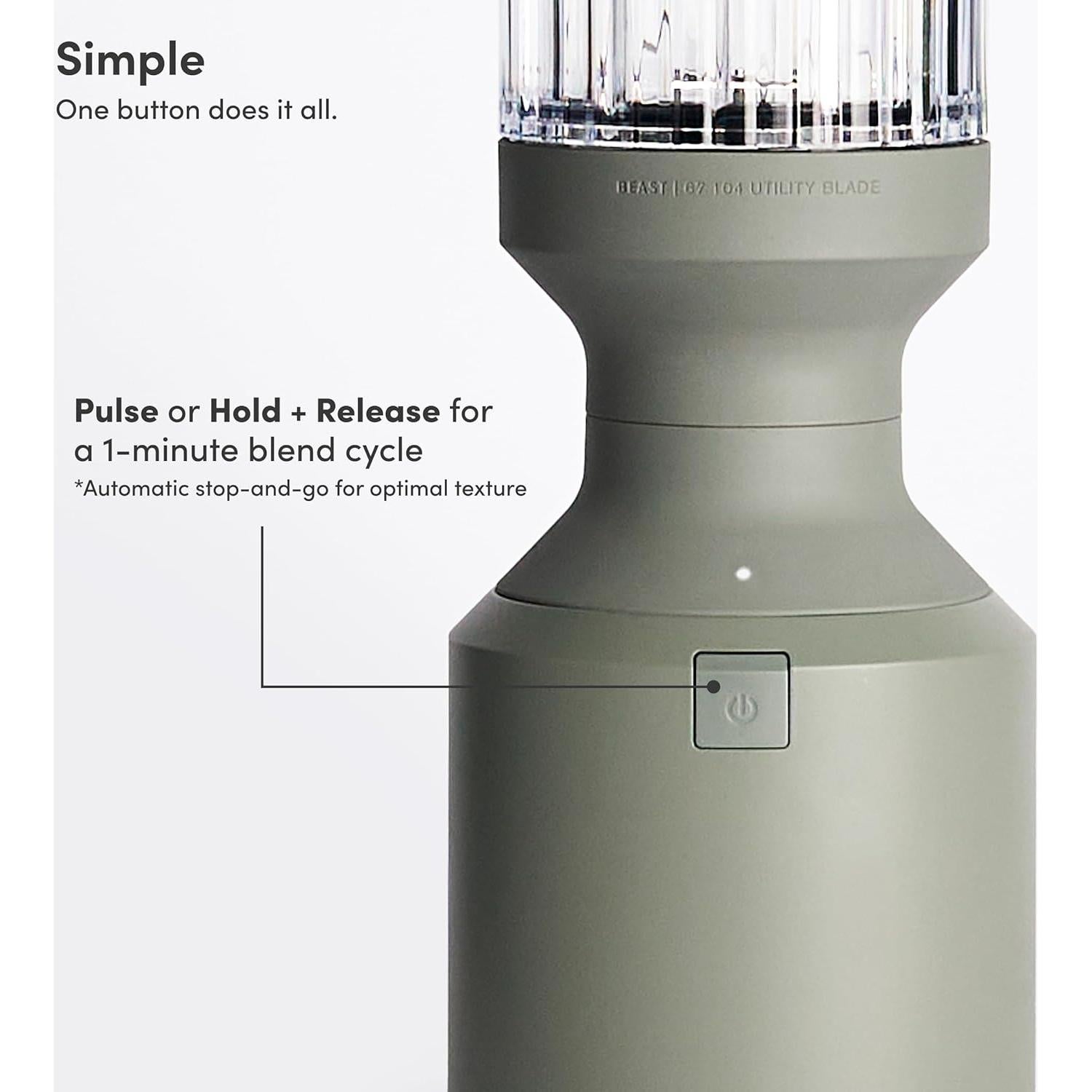 Licuadora Beast Mega 1200 Plus Sage | 1200W | Recipientes XL