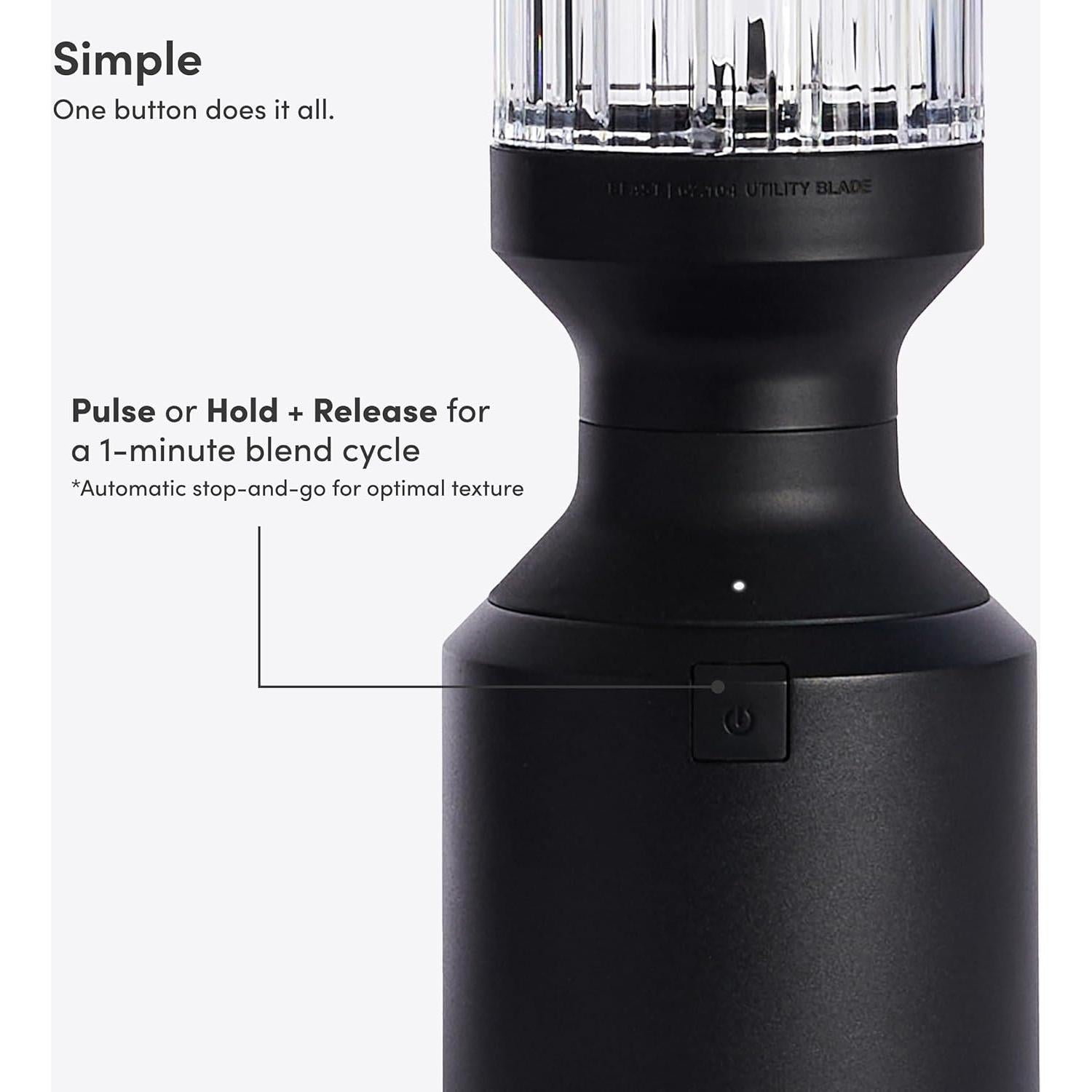 Licuadora Beast Mega 1200W Negra | Mezcla Batidos y Salsas