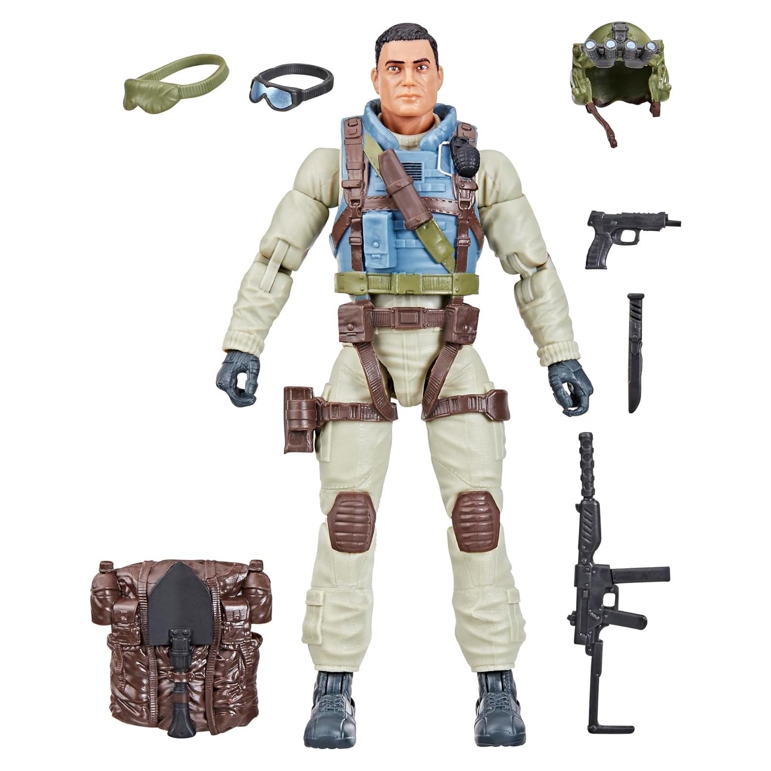 Figura G.I. Joe Franklin Airborne Talltree 15 cm con 10 Accesorios