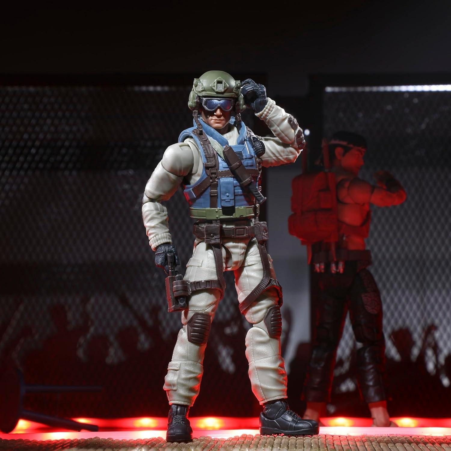 Figura G.I. Joe Franklin Airborne Talltree 15 cm con 10 Accesorios