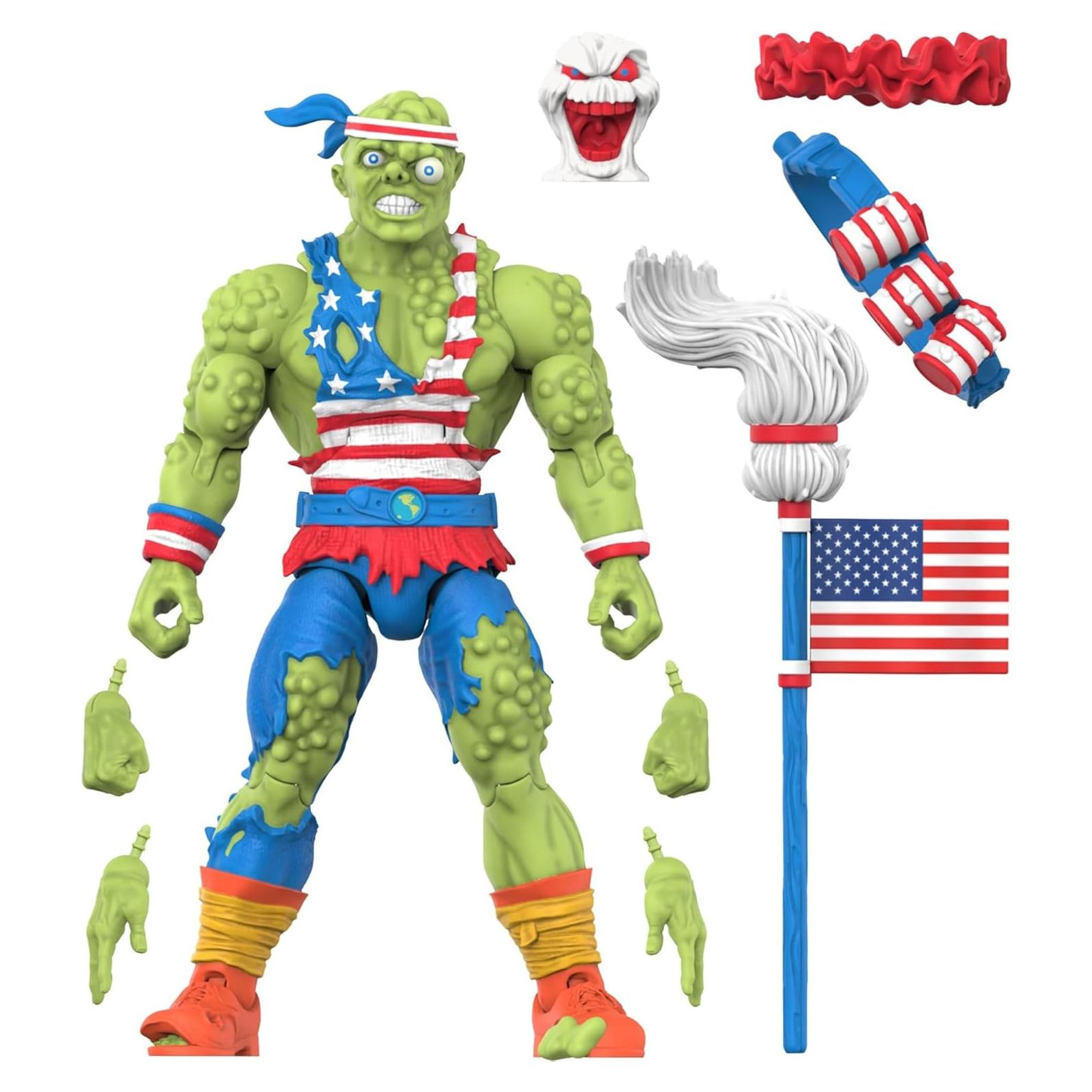 Figura de Acción Super7 Toxic Crusaders Toxie 17.78 cm
