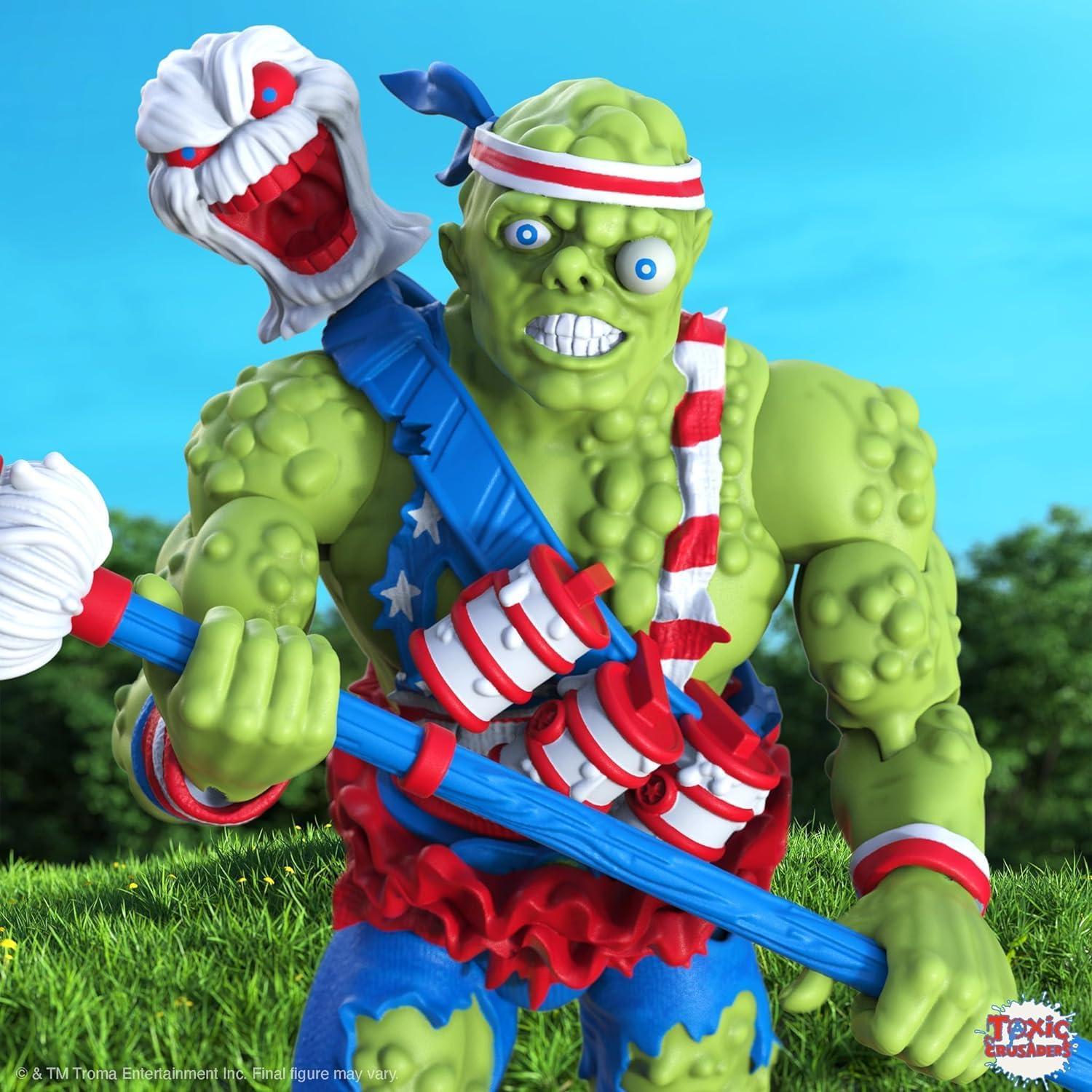 Figura de Acción Super7 Toxic Crusaders Toxie 17.78 cm