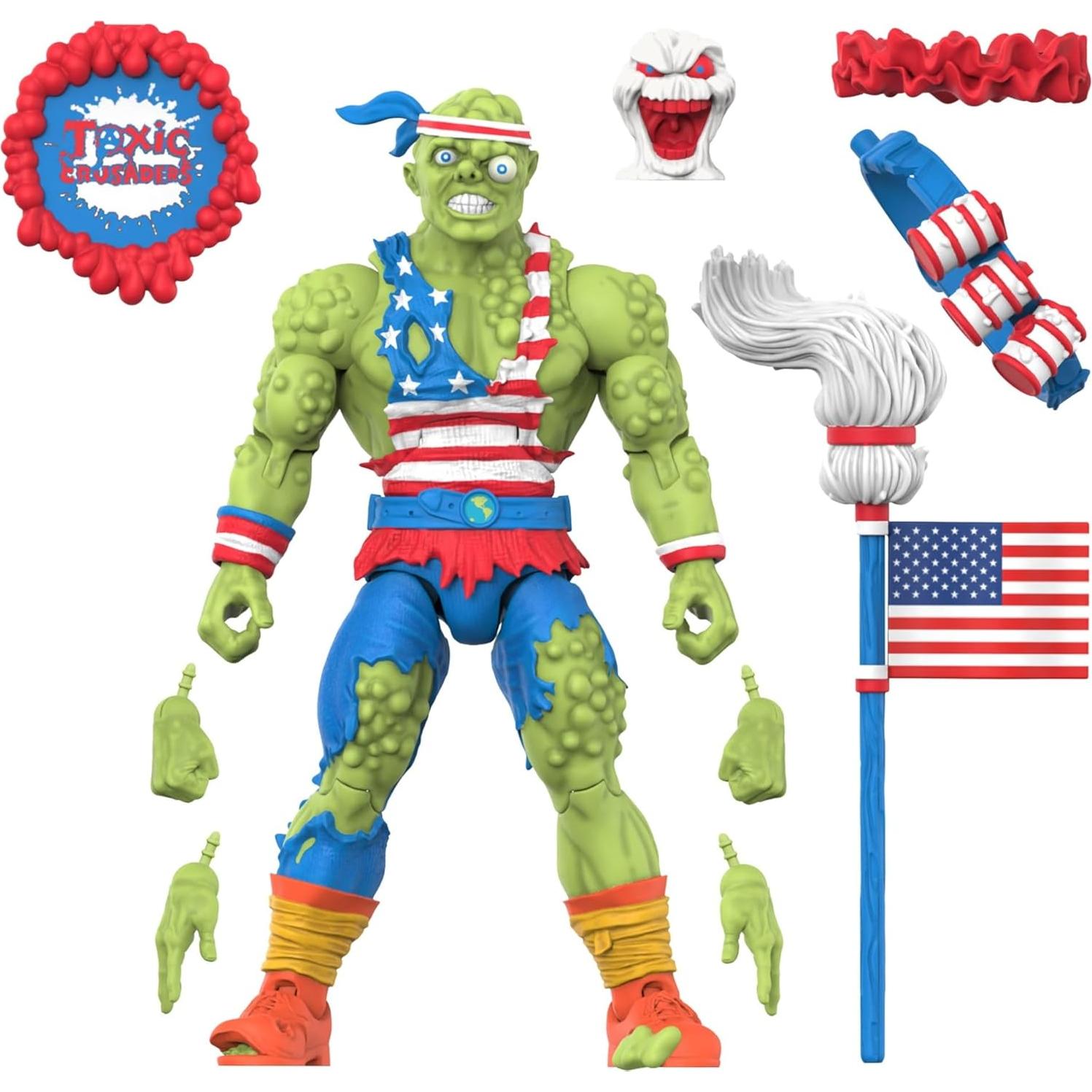 Figura de Acción Super7 Toxic Crusaders Toxie 17.78 cm