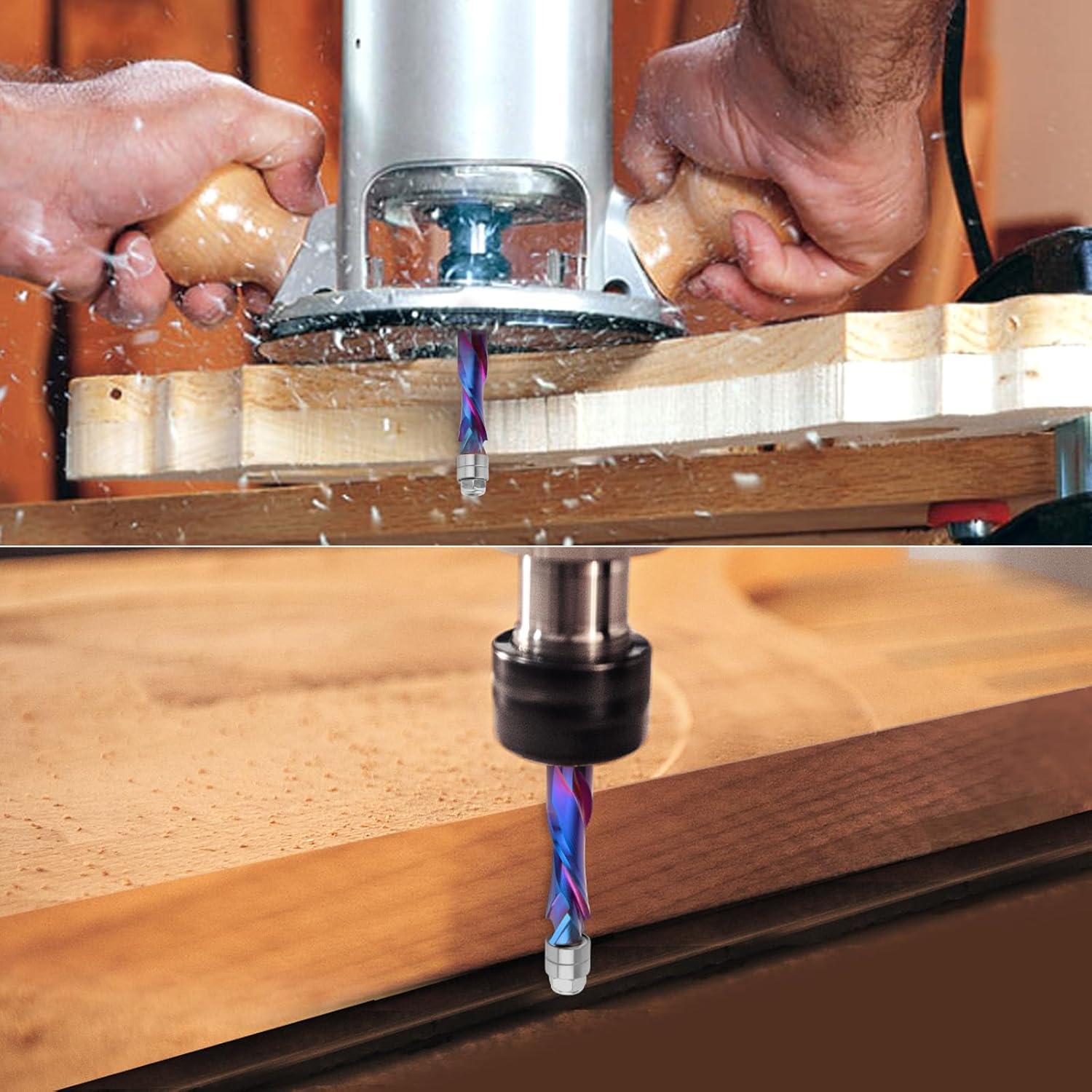 Fresa de enrutador EANOSIC 12.7mm vástago 38.1mm corte