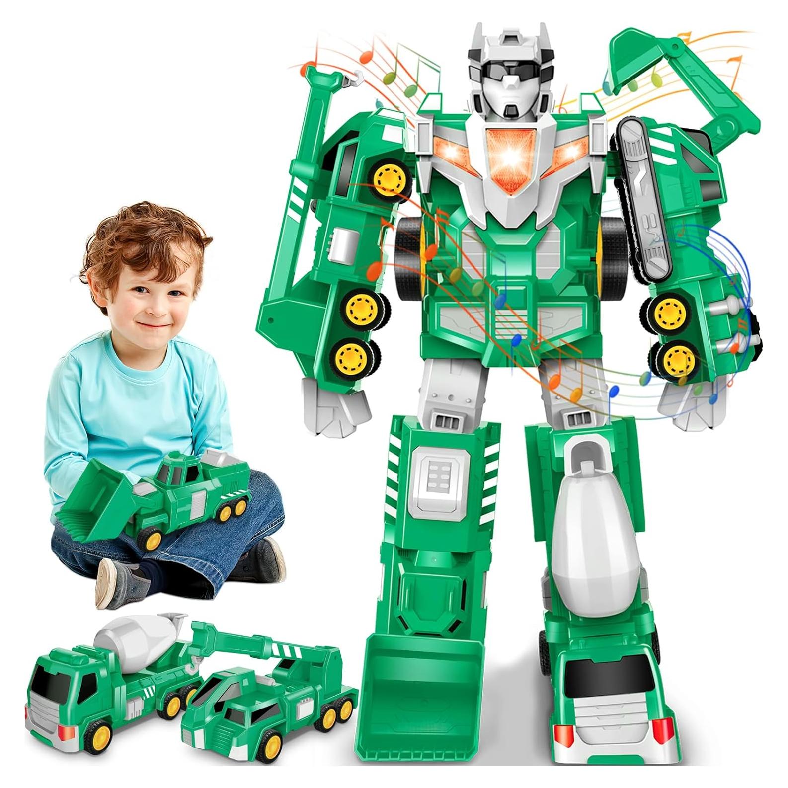 Juguetes Robot Transformador Laradola 5 en 1 para Niños